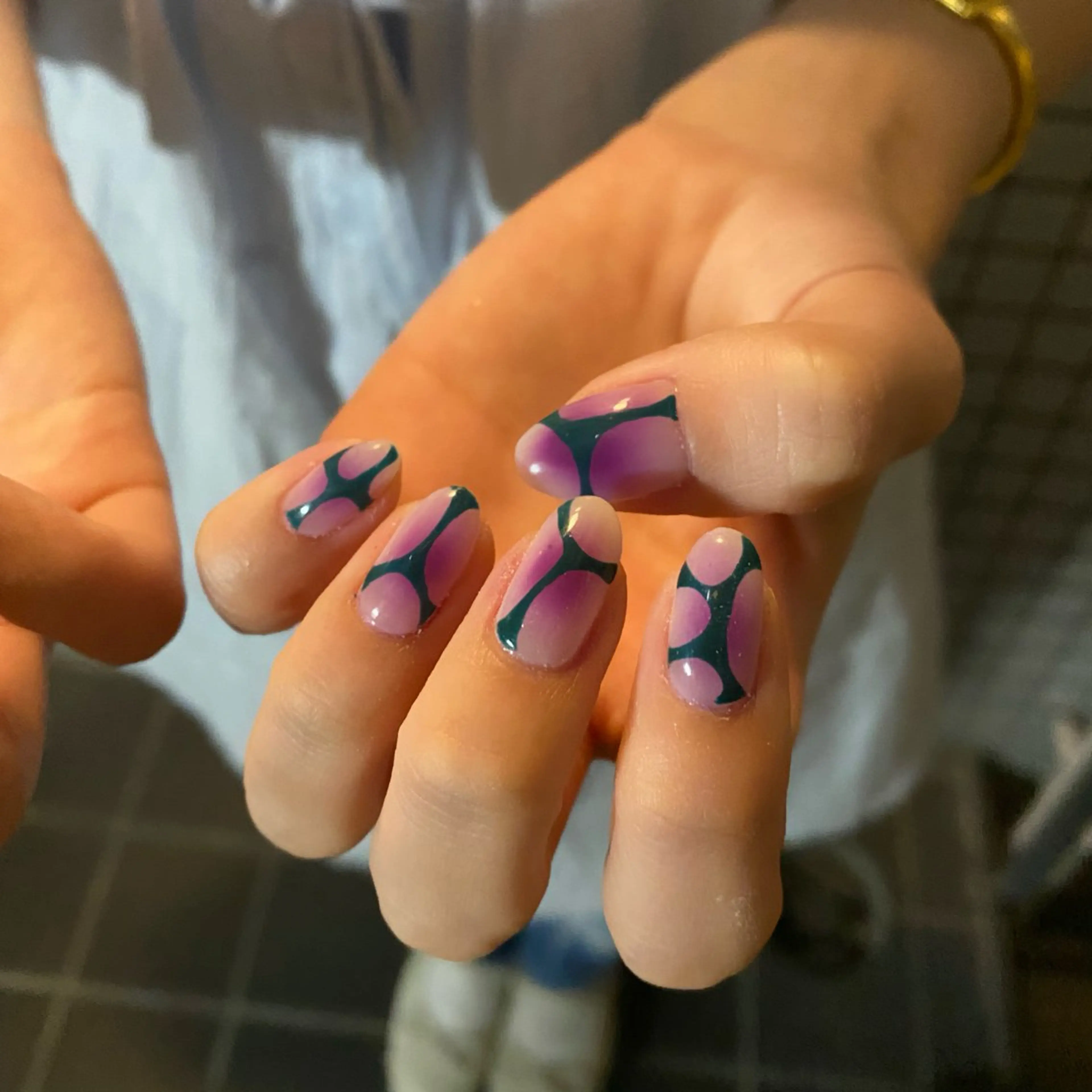 ネイル nano/きもかわ nail🐬🫧のネイルデザイン