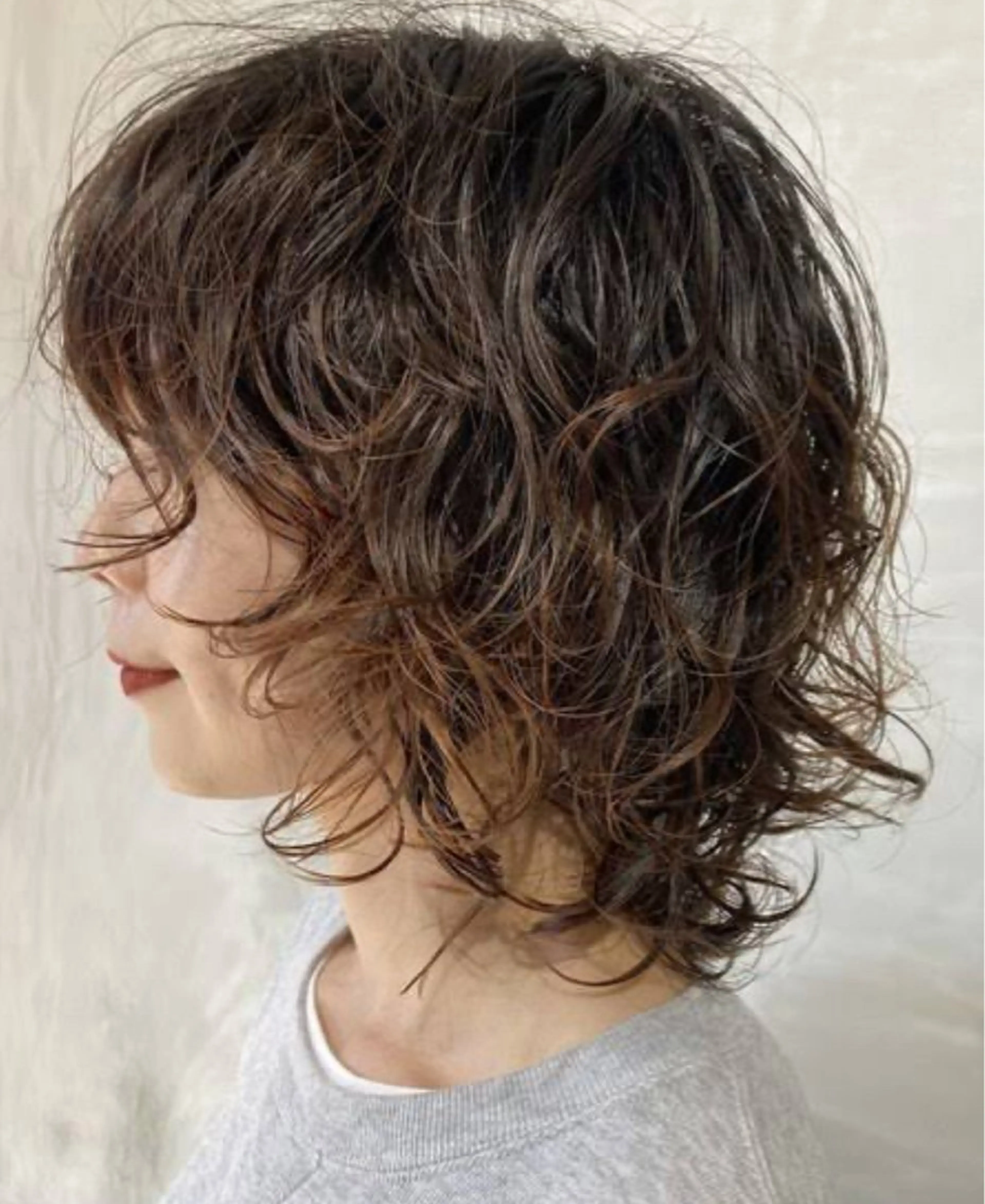 パーマ EARTH富山婦中店 2026新卒20万〜のヘアスタイル