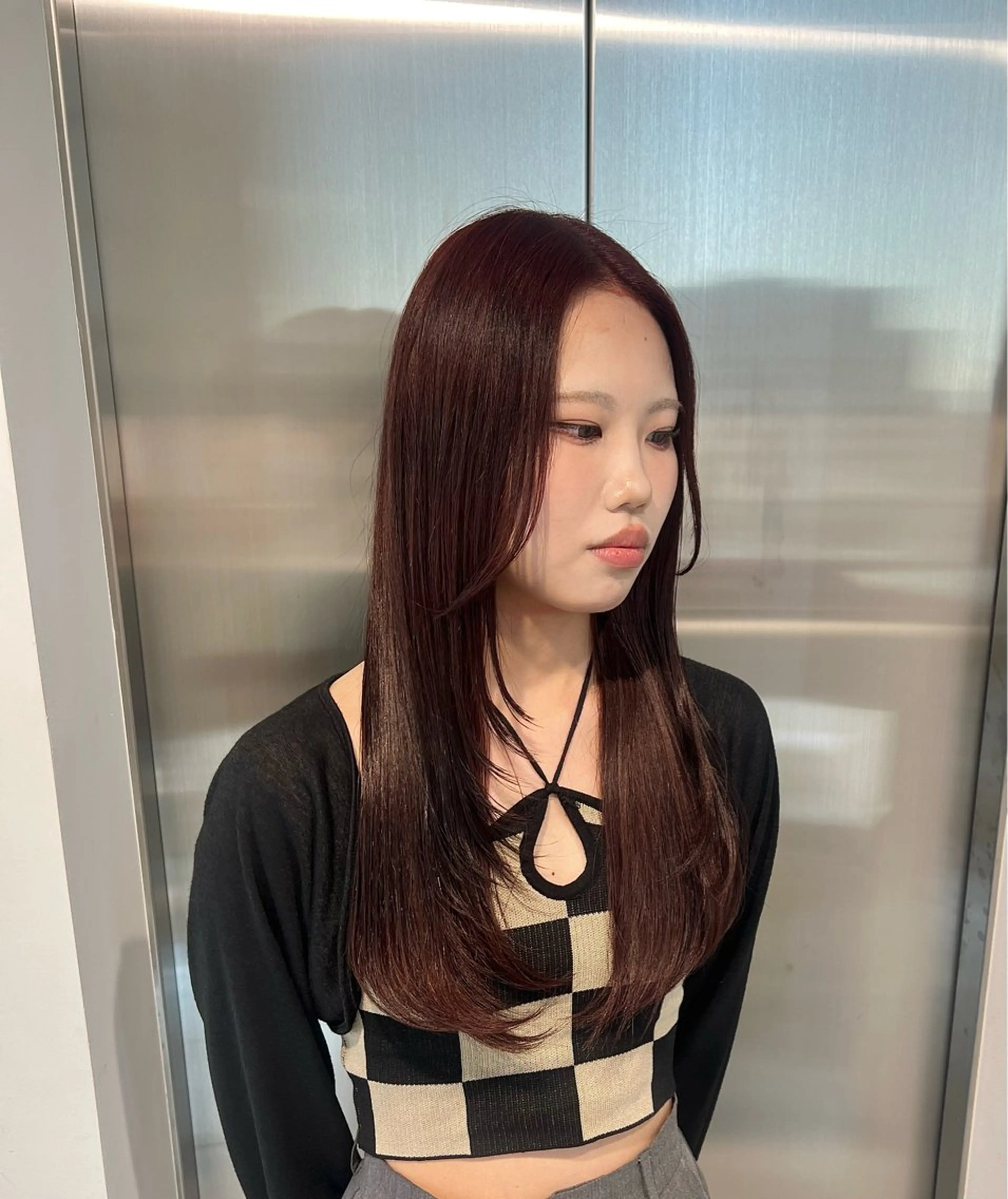 ロング カラー カット ヘアカラー トリートメント レイヤー/透明感 カラー🌿KANTAのヘアスタイル