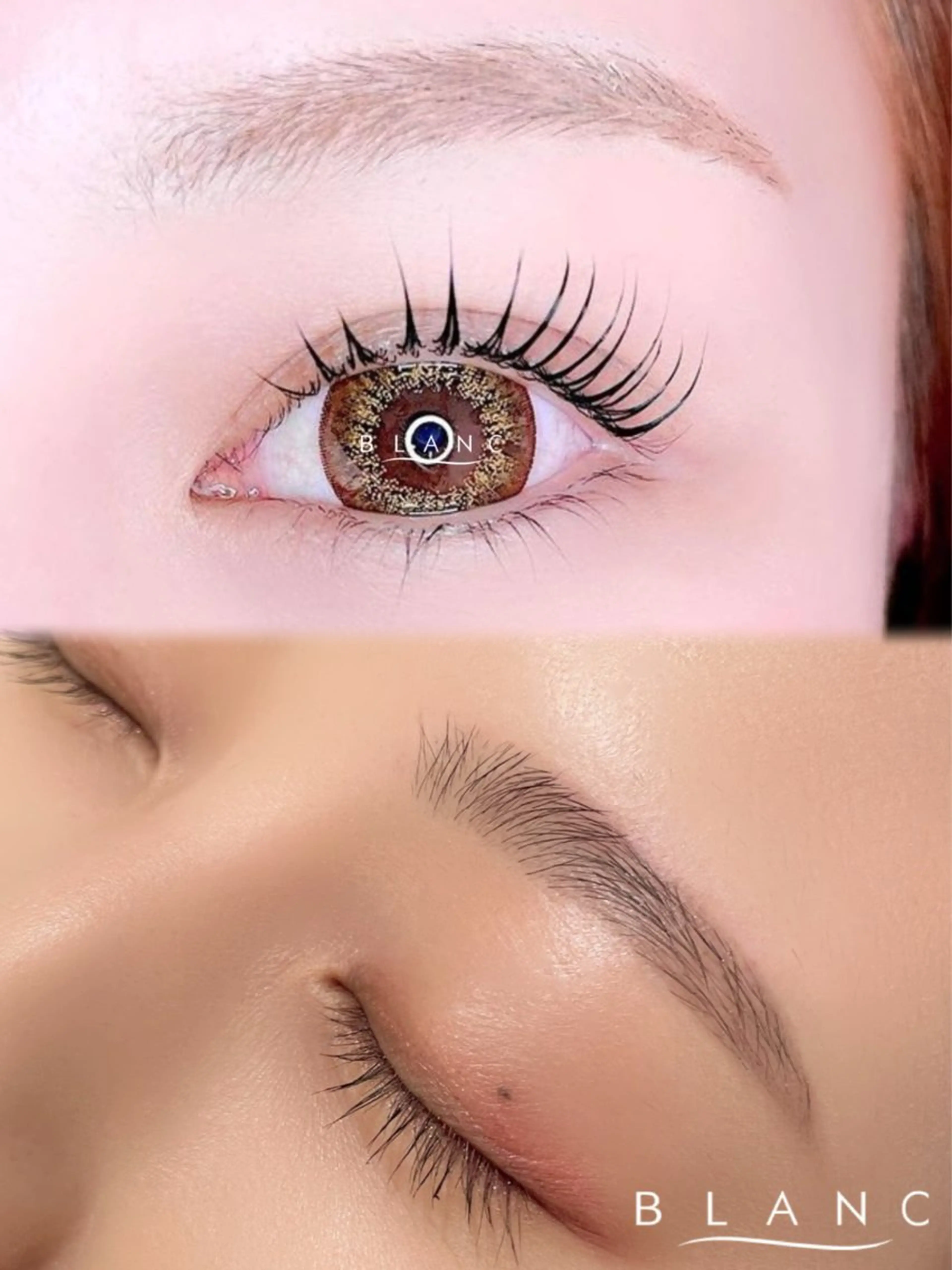 アイブロウ eyelash salon blanc所属・小川 理菜のマツエク・マツパデザイン