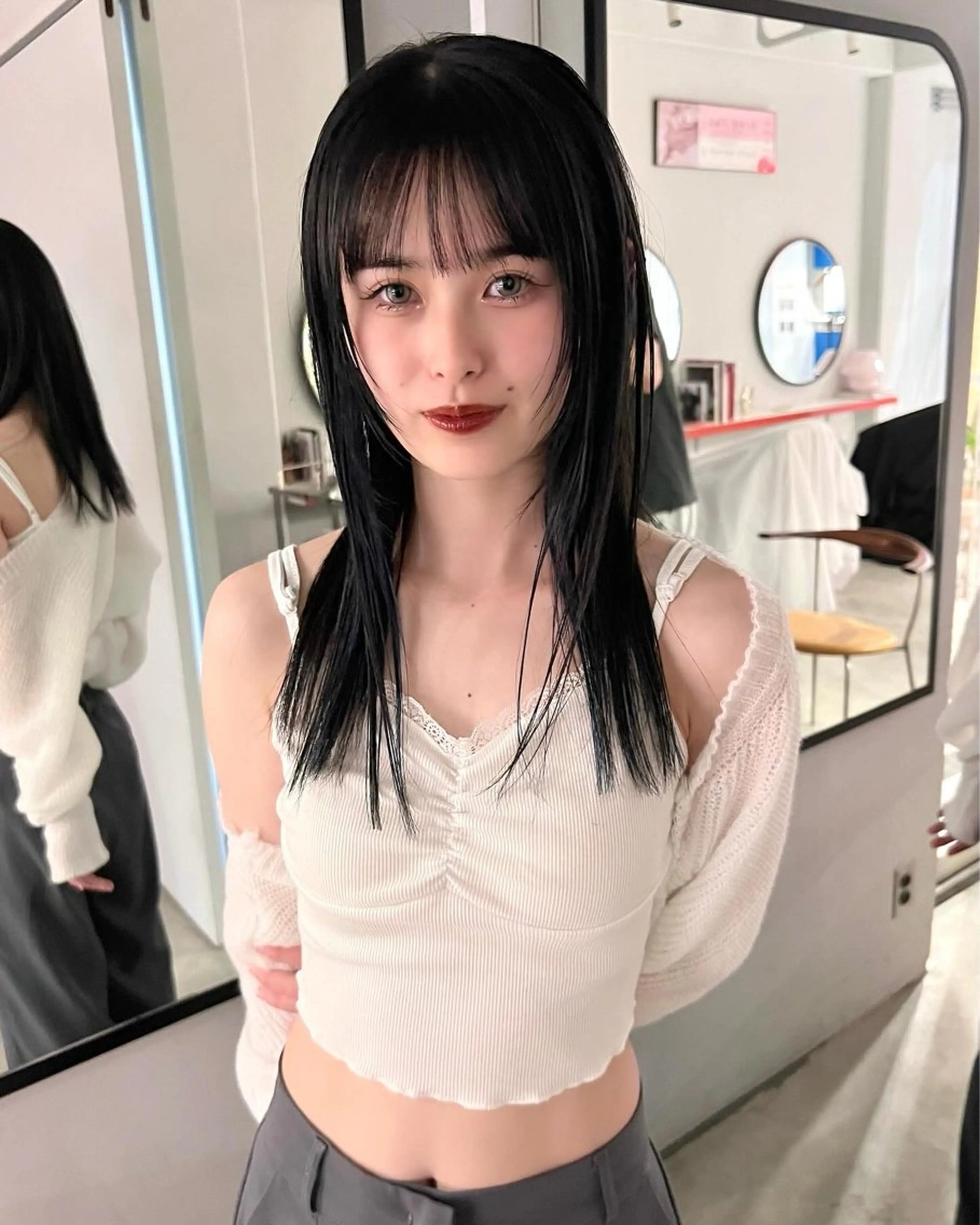 ミディアム カラー 丹治 一輝ボブ/ショートのヘアスタイル