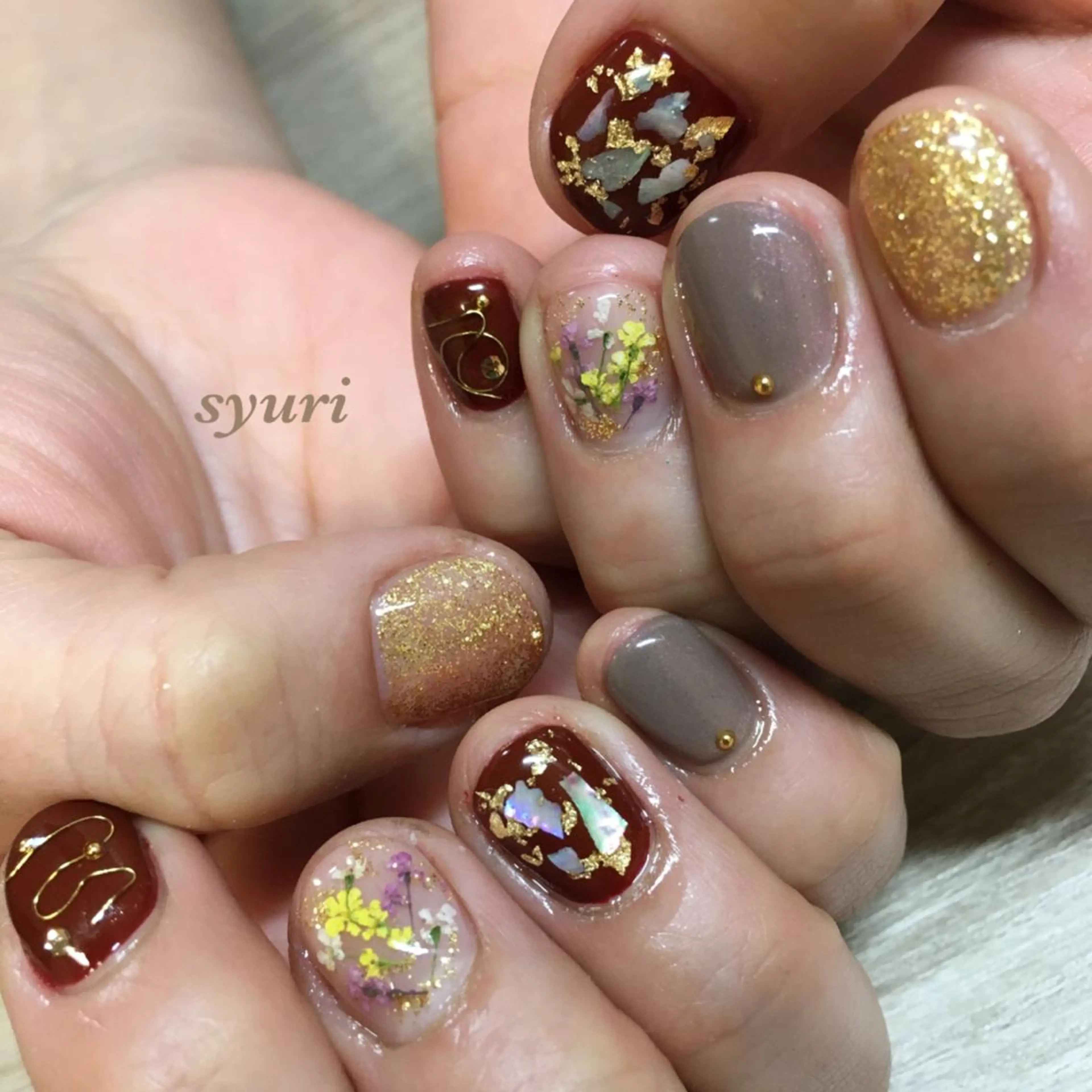 ネイル ハンドネイル syuri nailのネイルデザイン