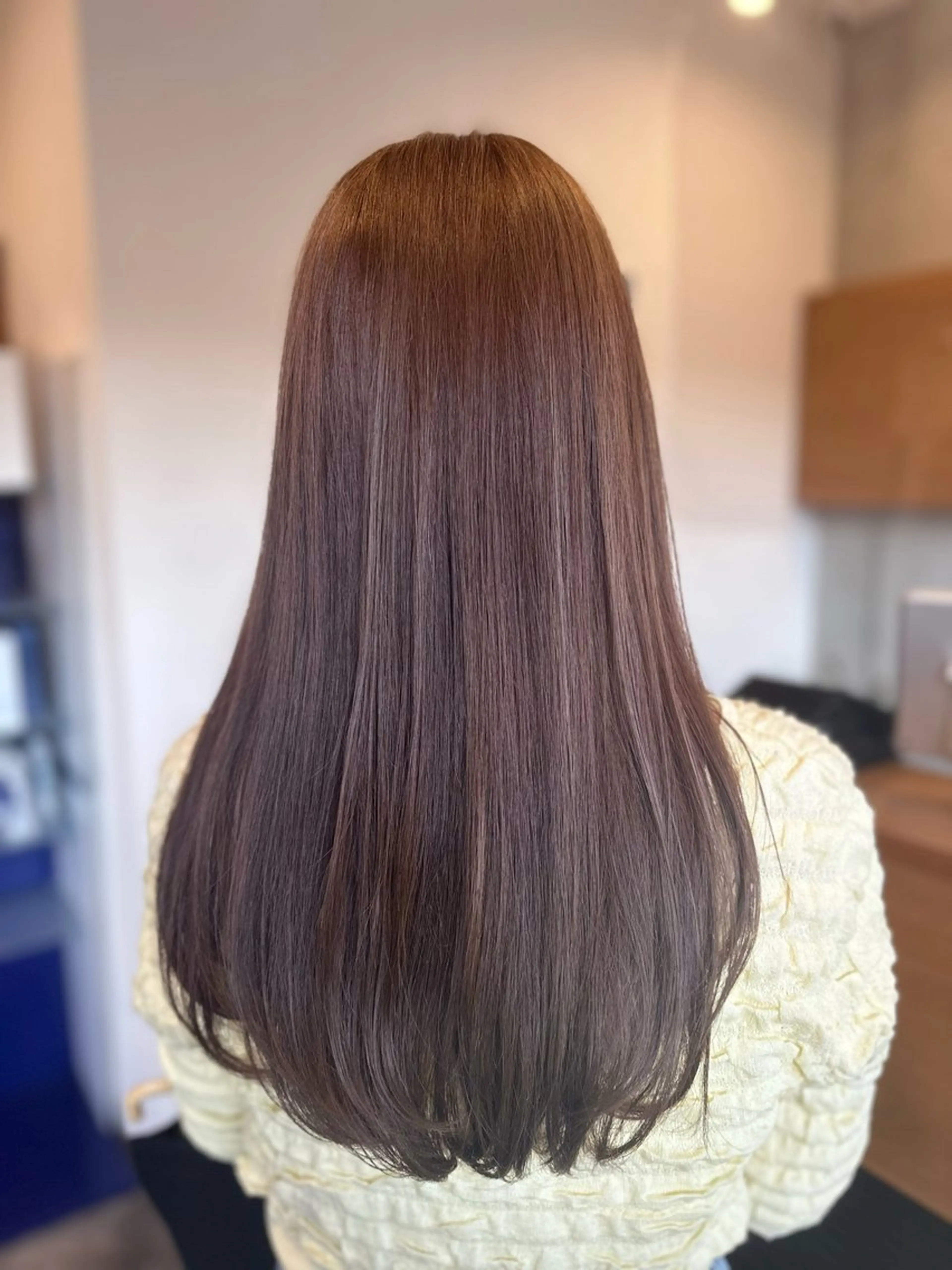 ロング カラー スズキ ミヤコのヘアスタイル