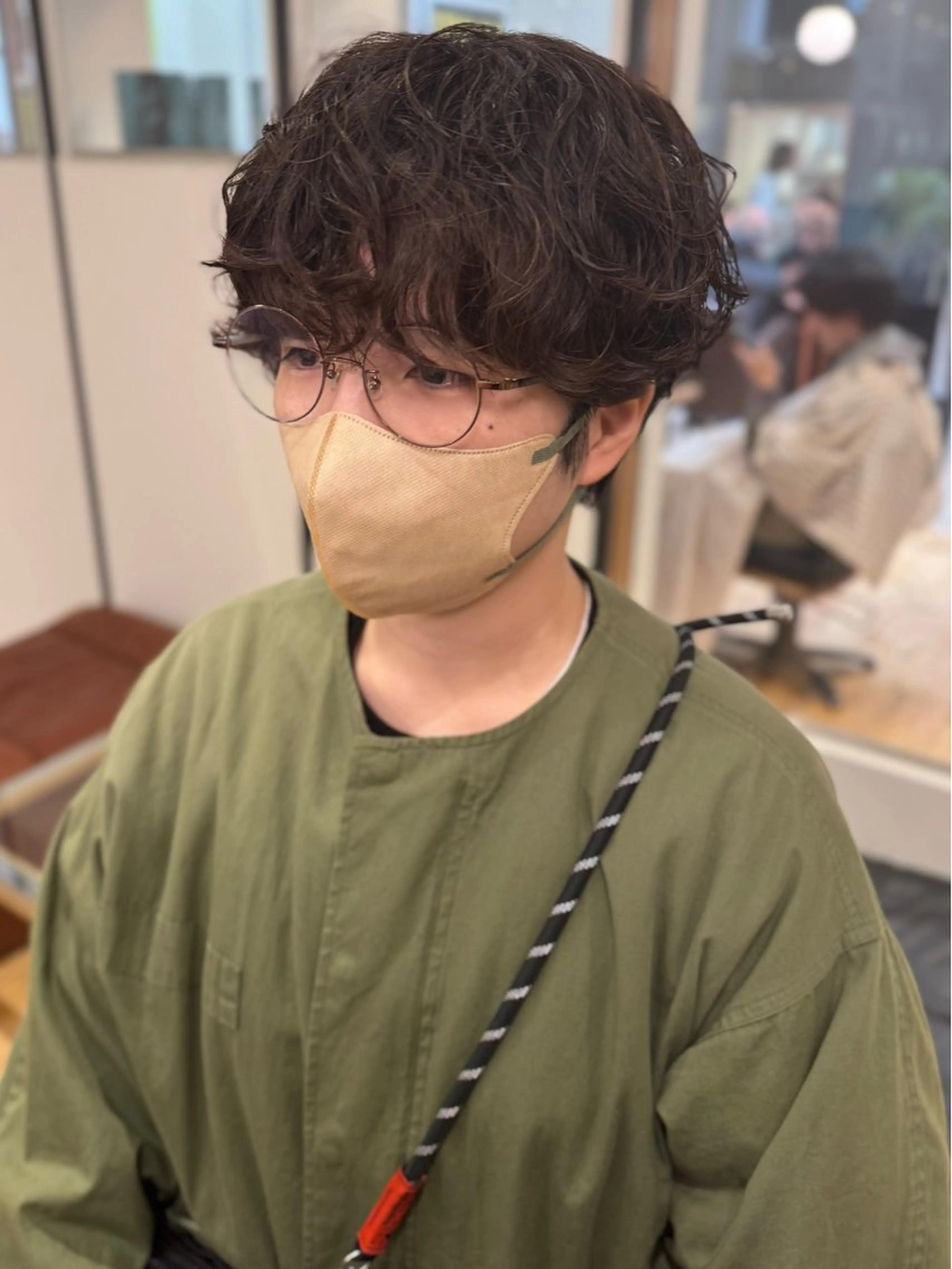 ショート LUAU HAKU所属・REN大阪梅田美容室 ショートパーマ特化のヘアスタイル