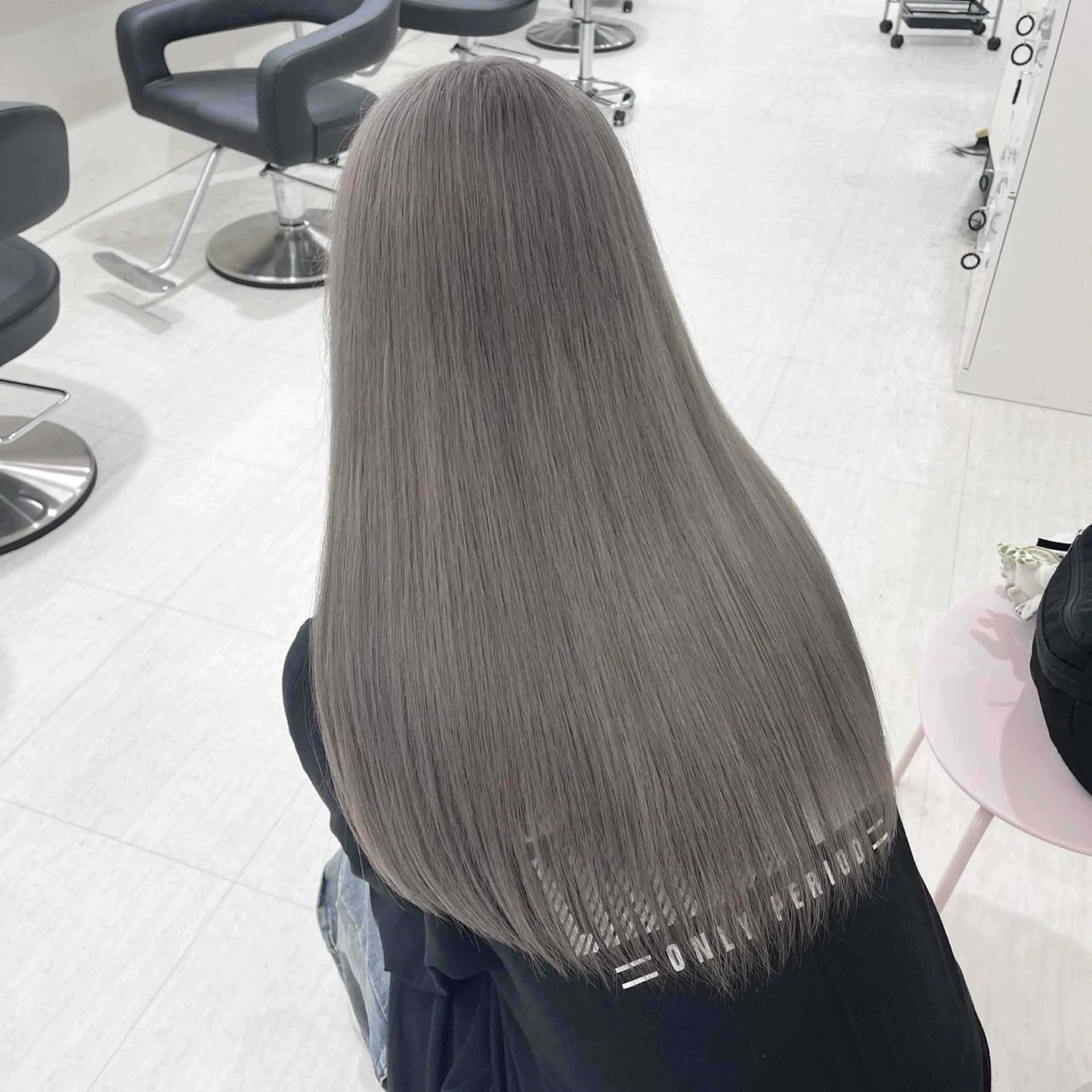 ロング 髪質改善 トリートメント 透明感カラー/ ブリーチ/💓パタオのヘアスタイル