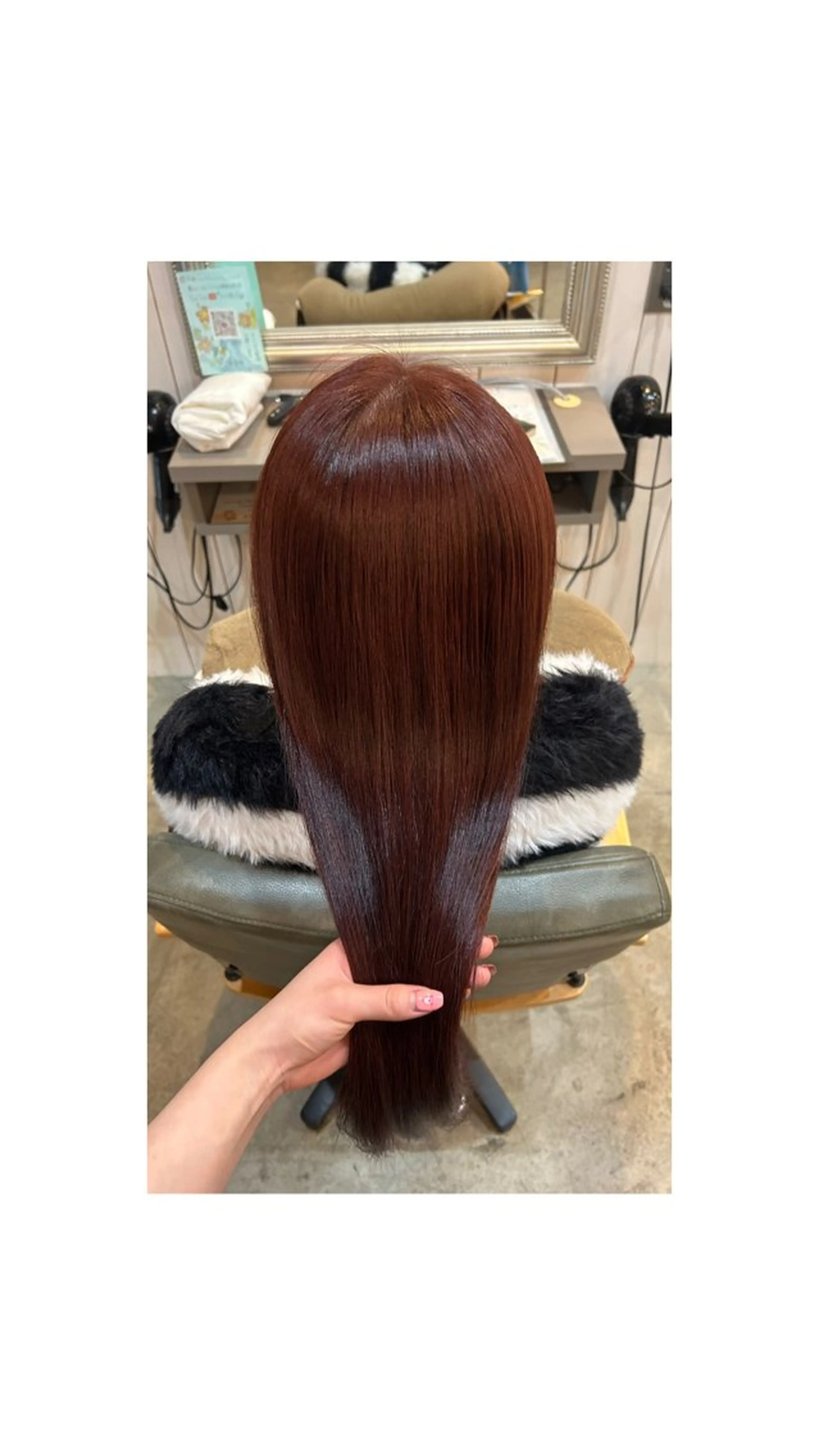 ロング 長谷川 楓恋のヘアスタイル