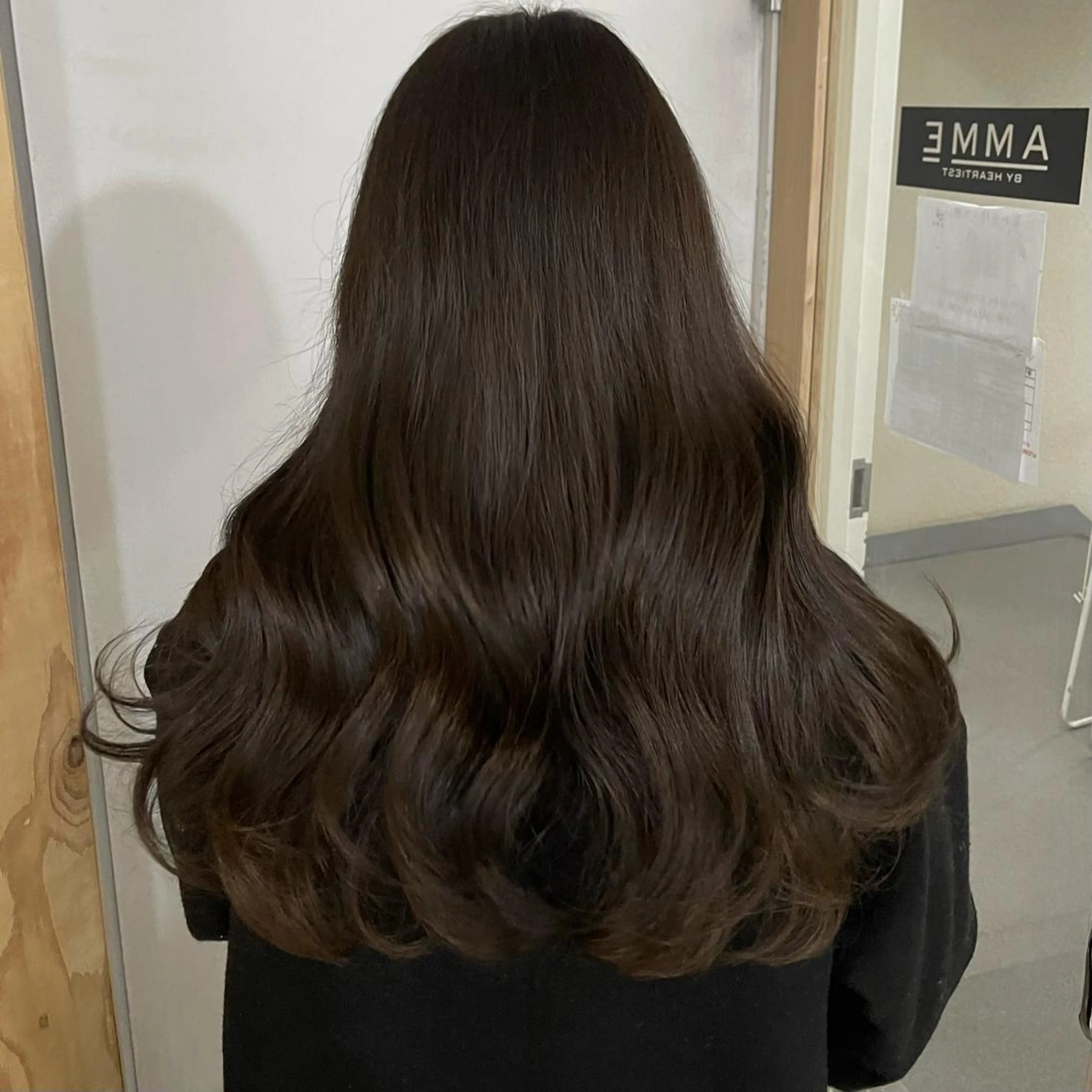 ロング ヘアカラー トリートメント ナカヤマナナエ ♡のヘアスタイル