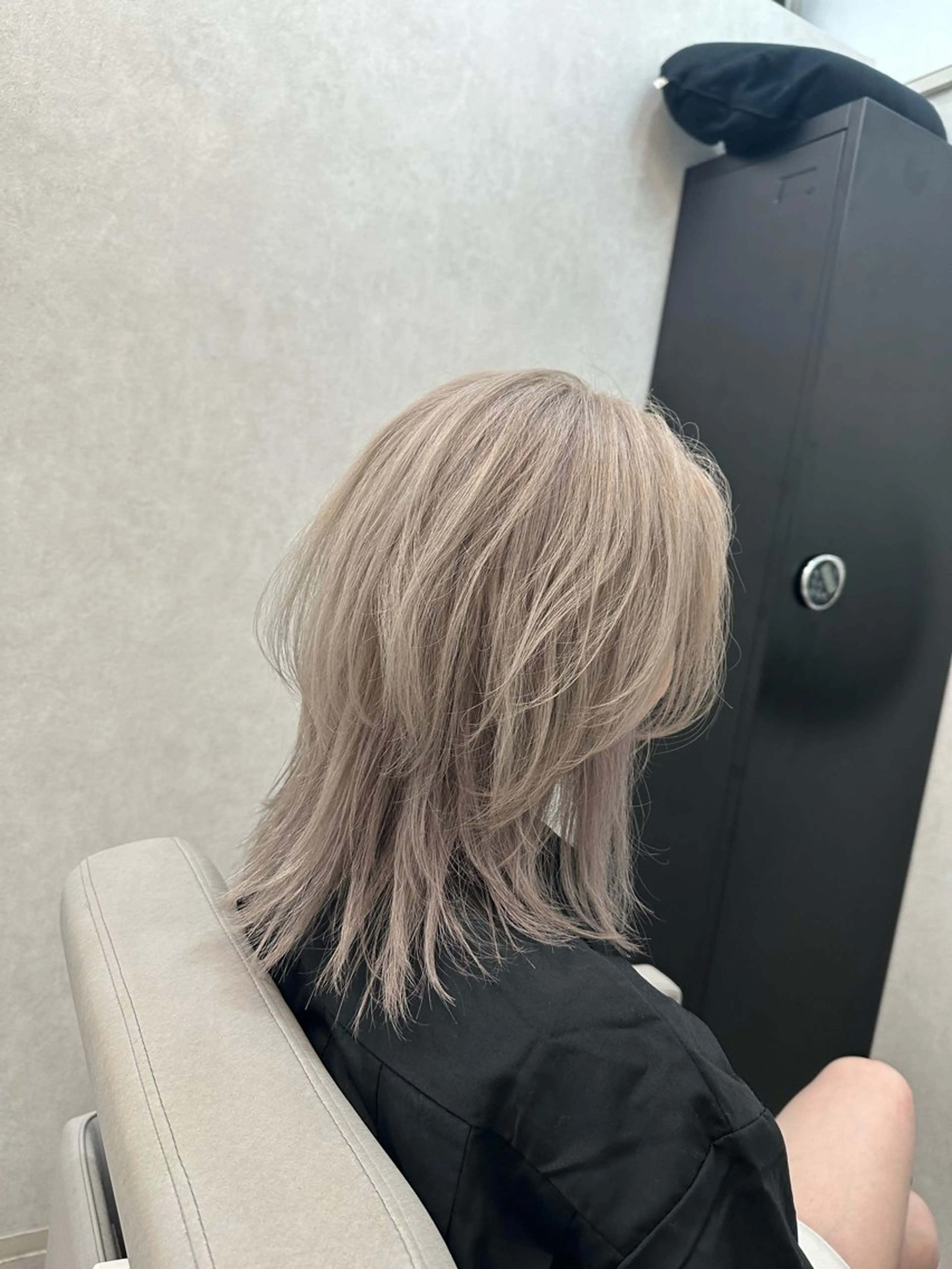 ミディアム ナチュラル🎀透明感 カラー/香香のヘアスタイル