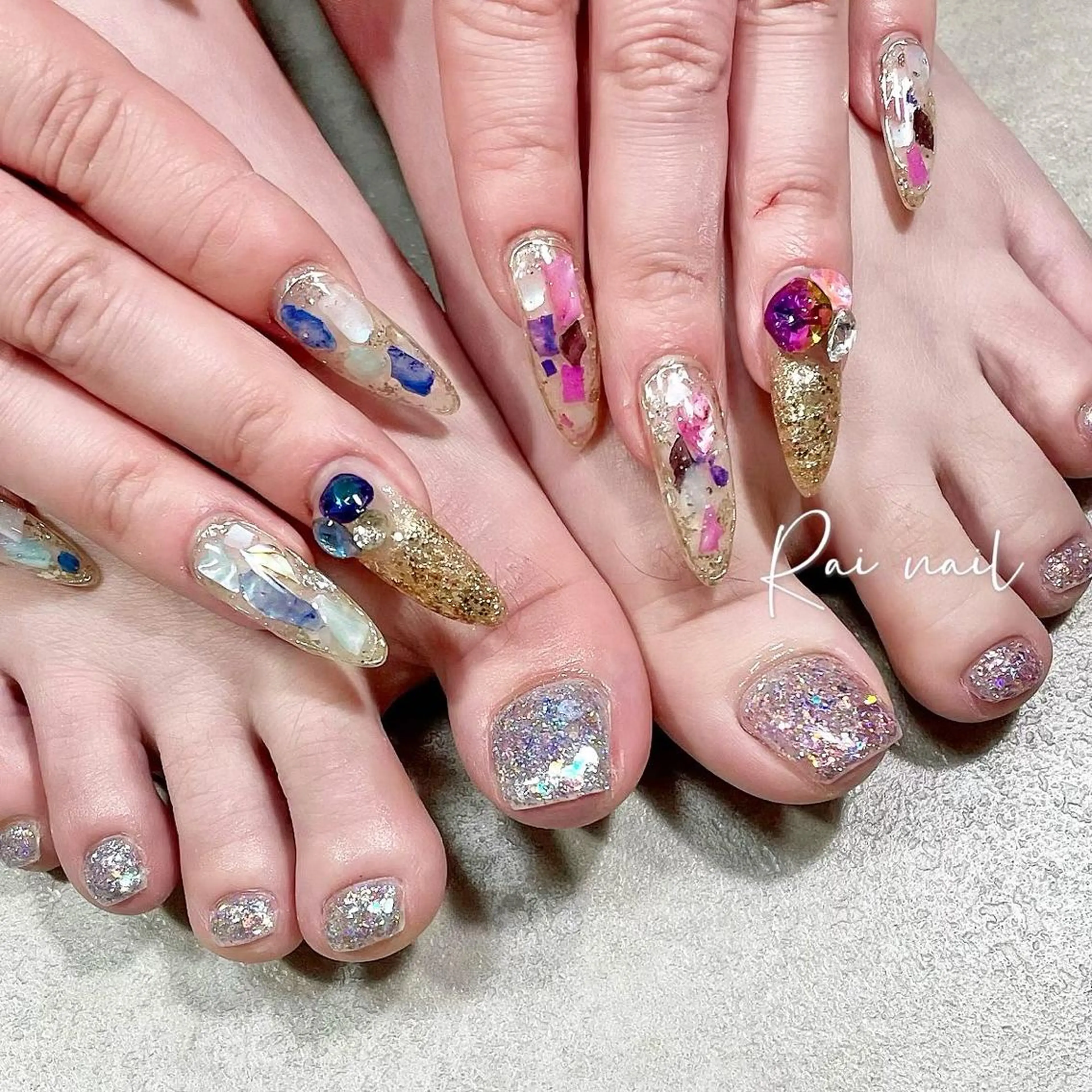 ネイル Rai nail_ Risaのネイルデザイン