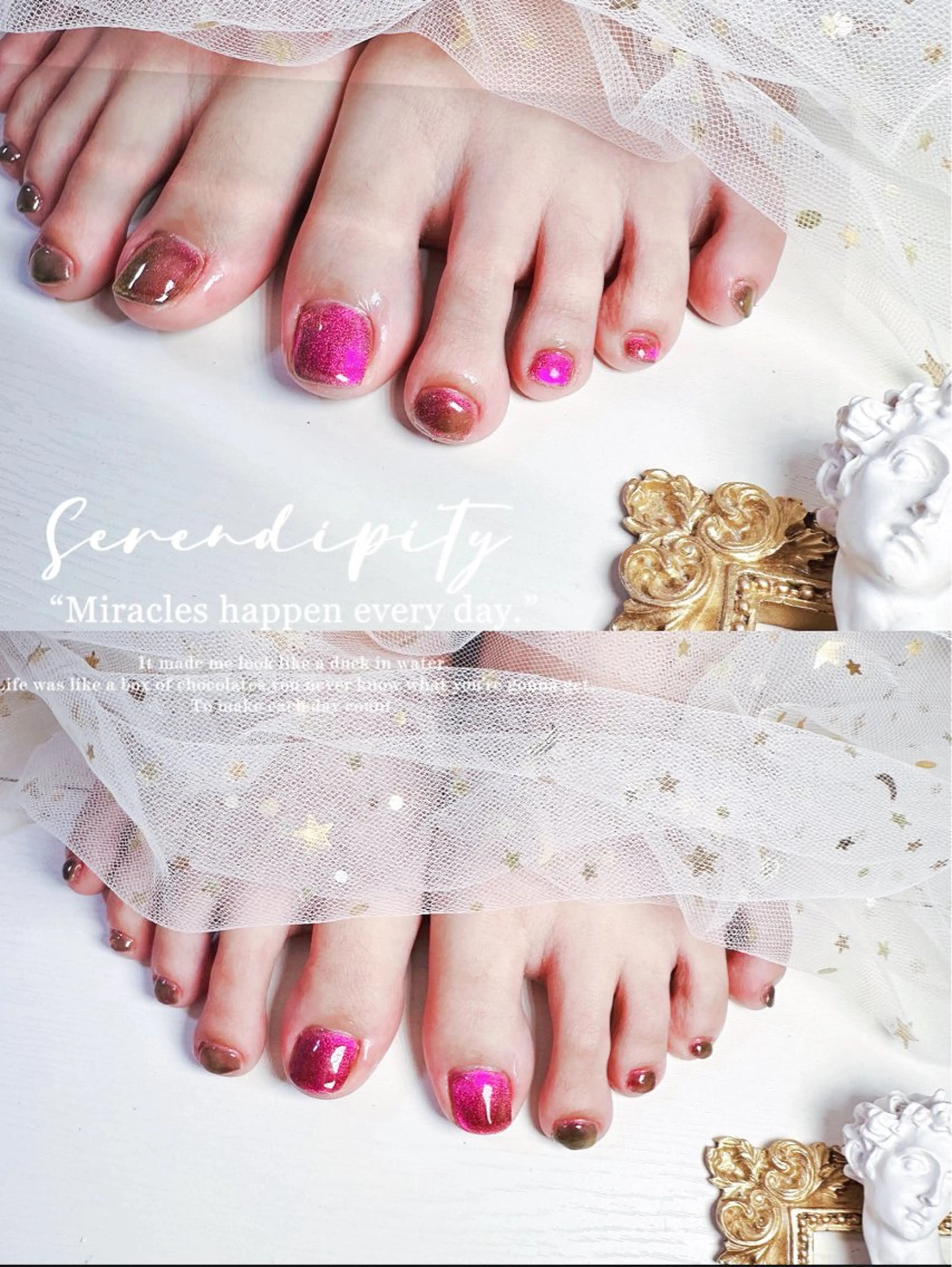 ネイル マグネットネイル 美人計ネイルサロン所属・中山 美月のネイルデザイン