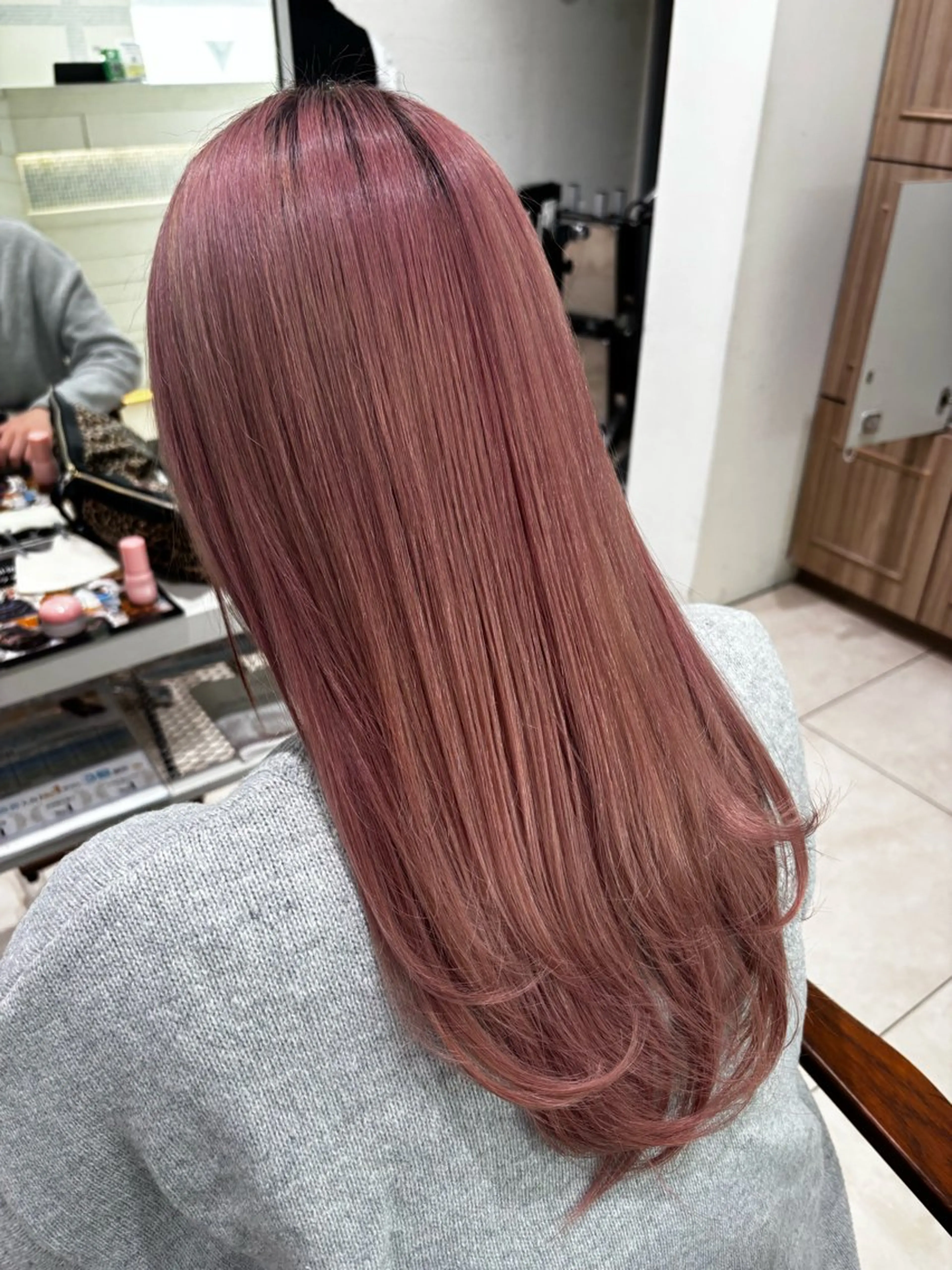 ロング ヘアカラー 髪質改善/まつパ👀 himari🌻のヘアスタイル