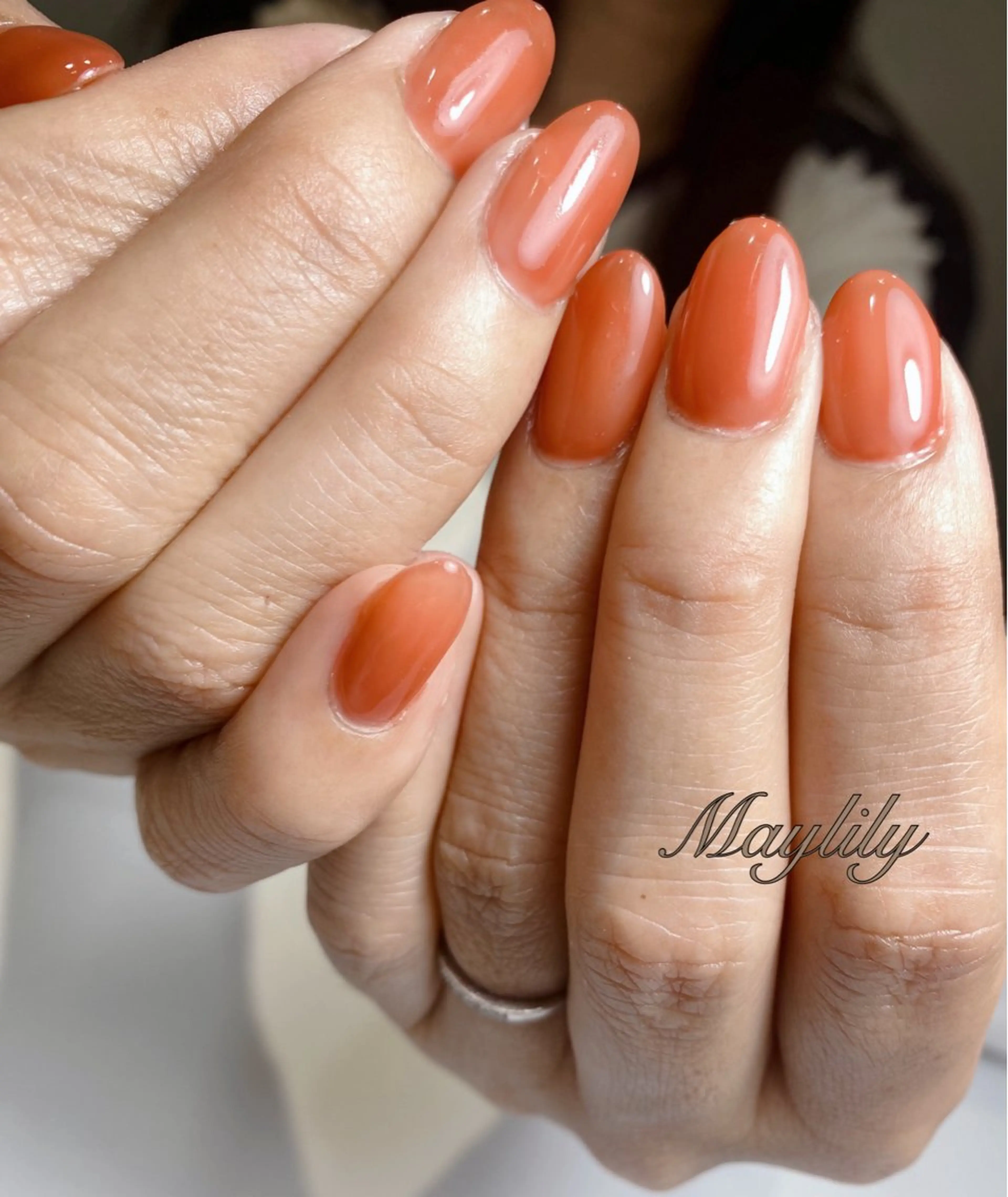 ネイル ワンカラーネイル Nail care salon Maylily所属・Nail salon Maylilyのネイルデザイン