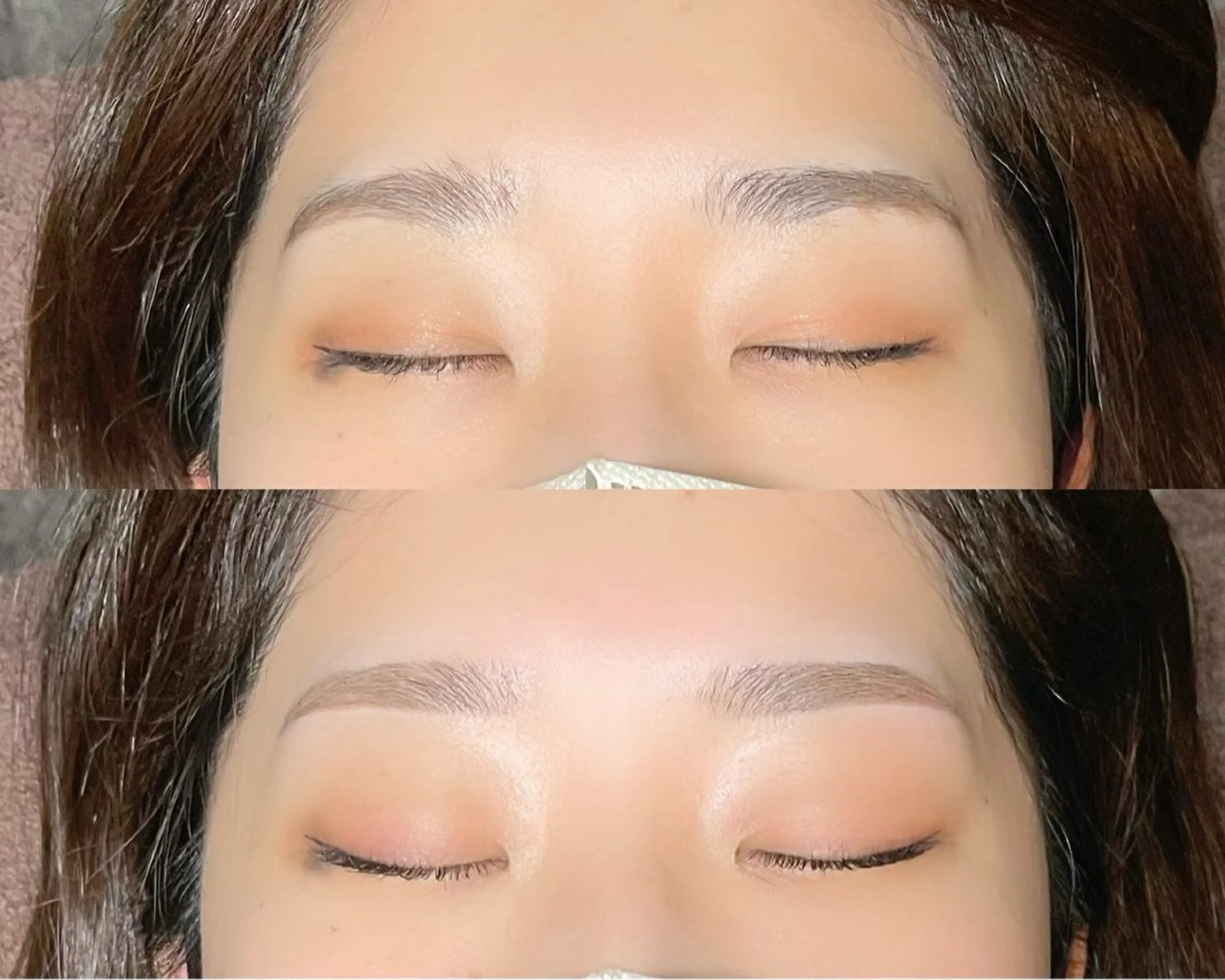 👑黄金比アイブロウワックス👑眉毛周り&眉間wax +仕上げメイク付の写真