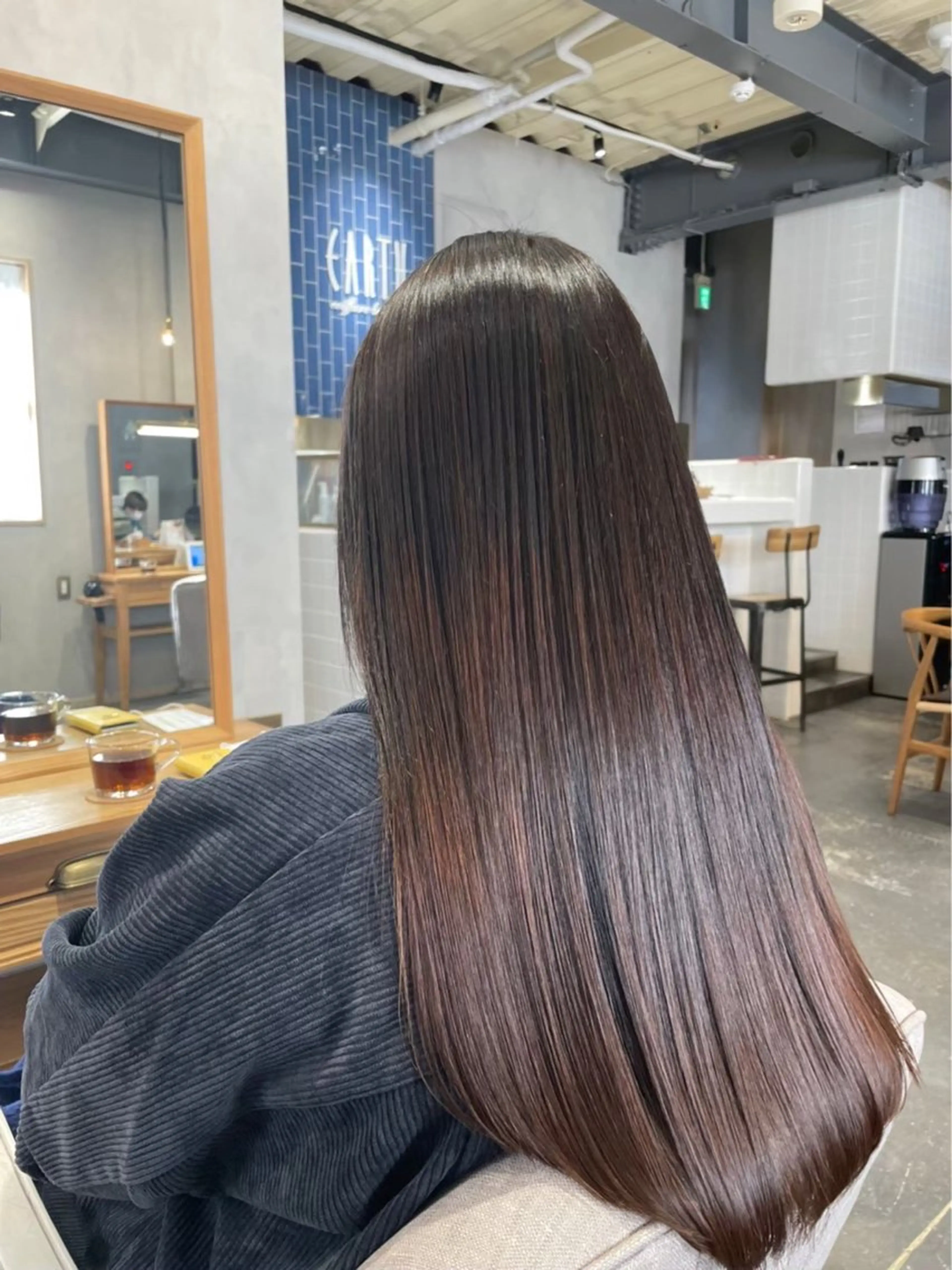 カット+シルク縮毛矯正+5ステップトリートメント¥20650の写真