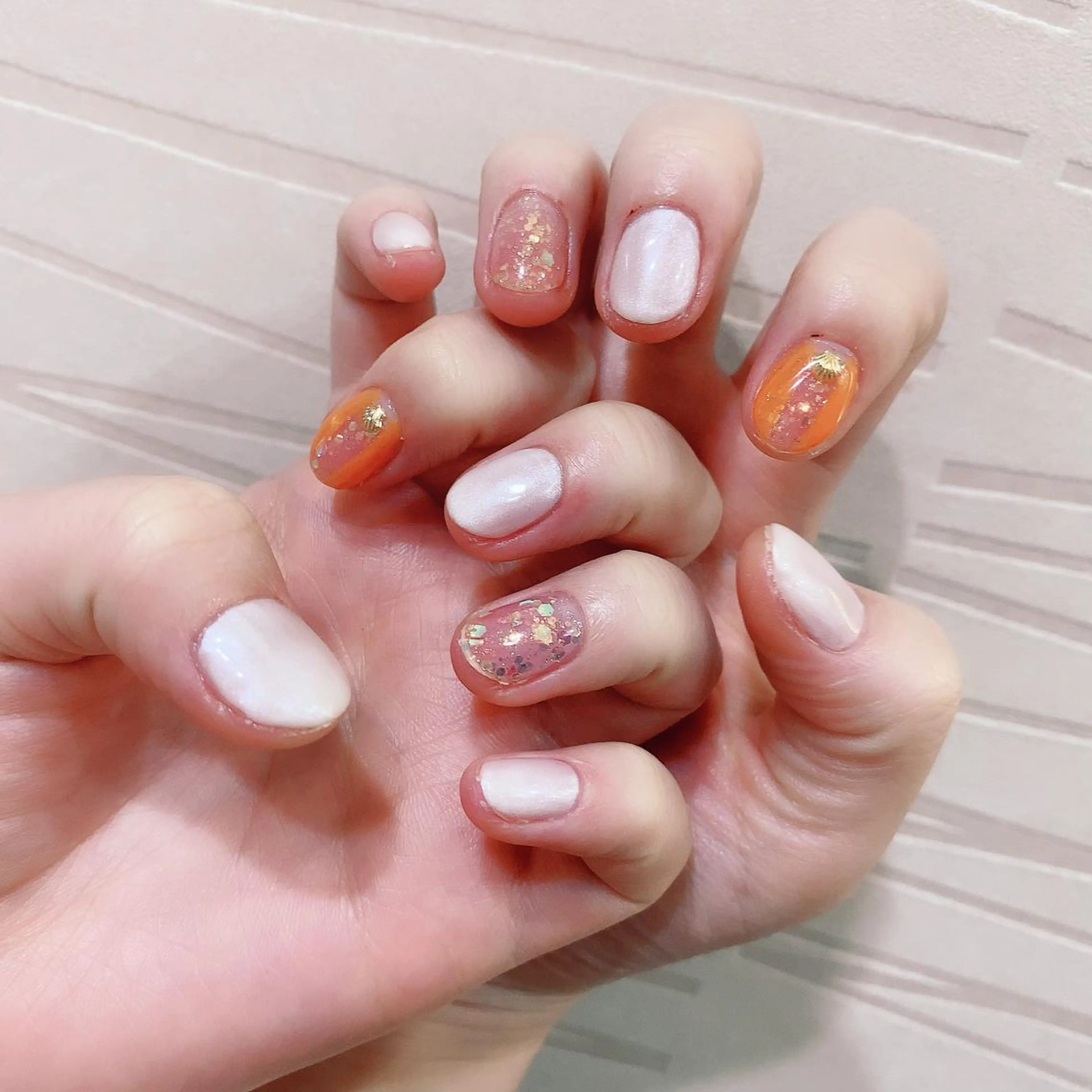 ネイル シンプルネイル 上野 由衣のネイルデザイン