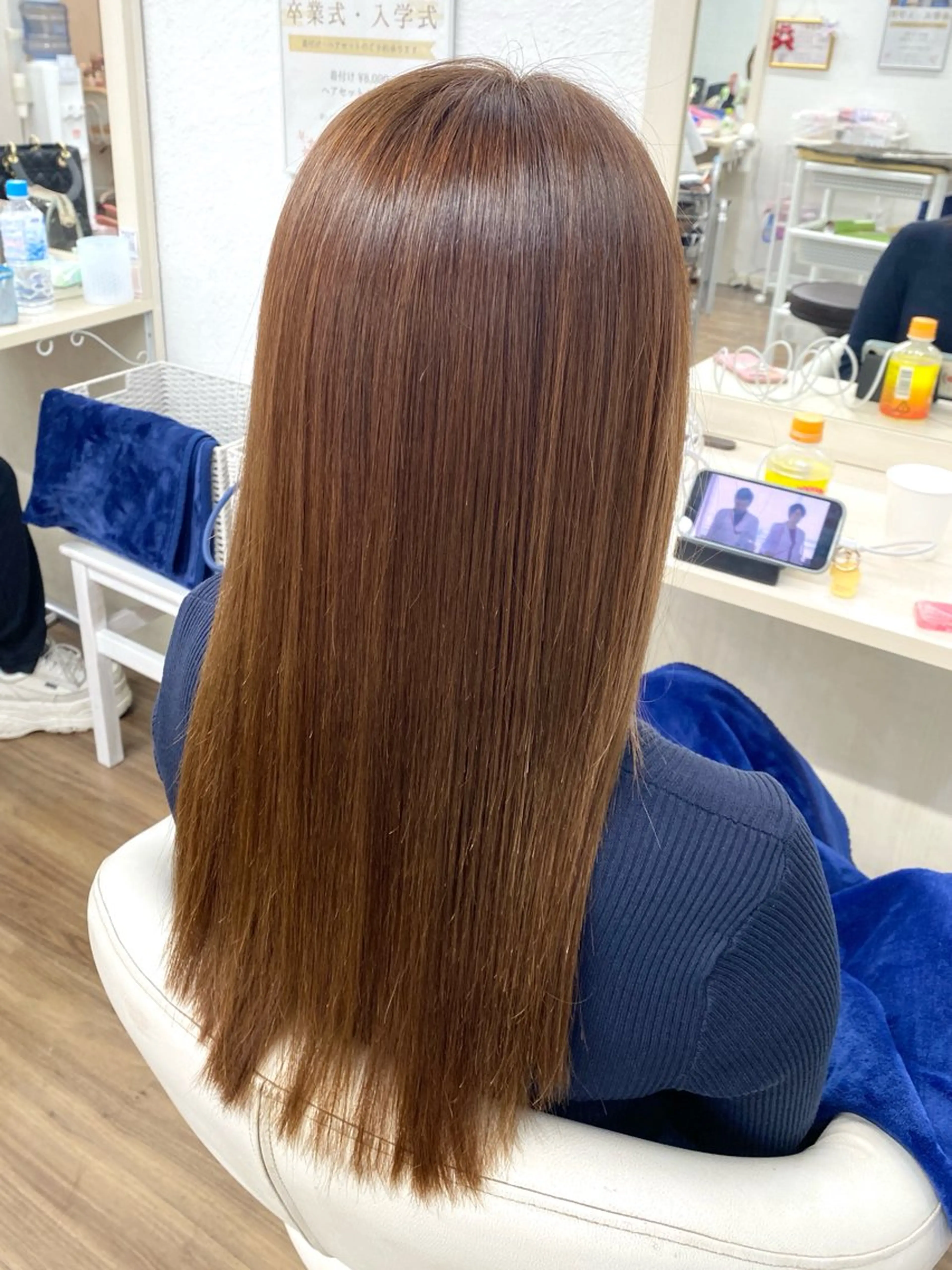 ロング カラー 髪質改善 カット ヘアカラー トリートメント GLOSS♡ ヤマガミコウジのヘアスタイル