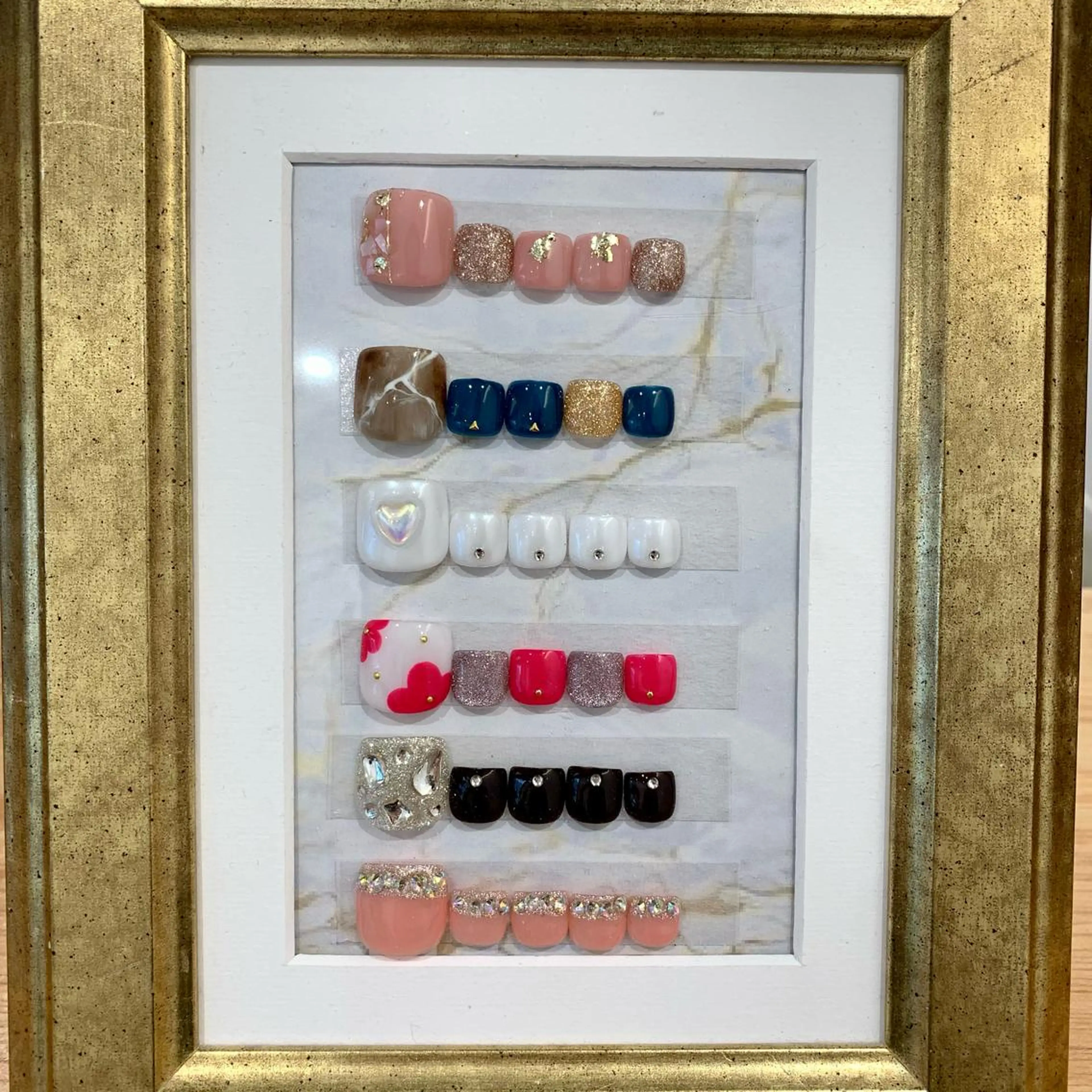 ネイル フットネイル tote. airiのネイルデザイン