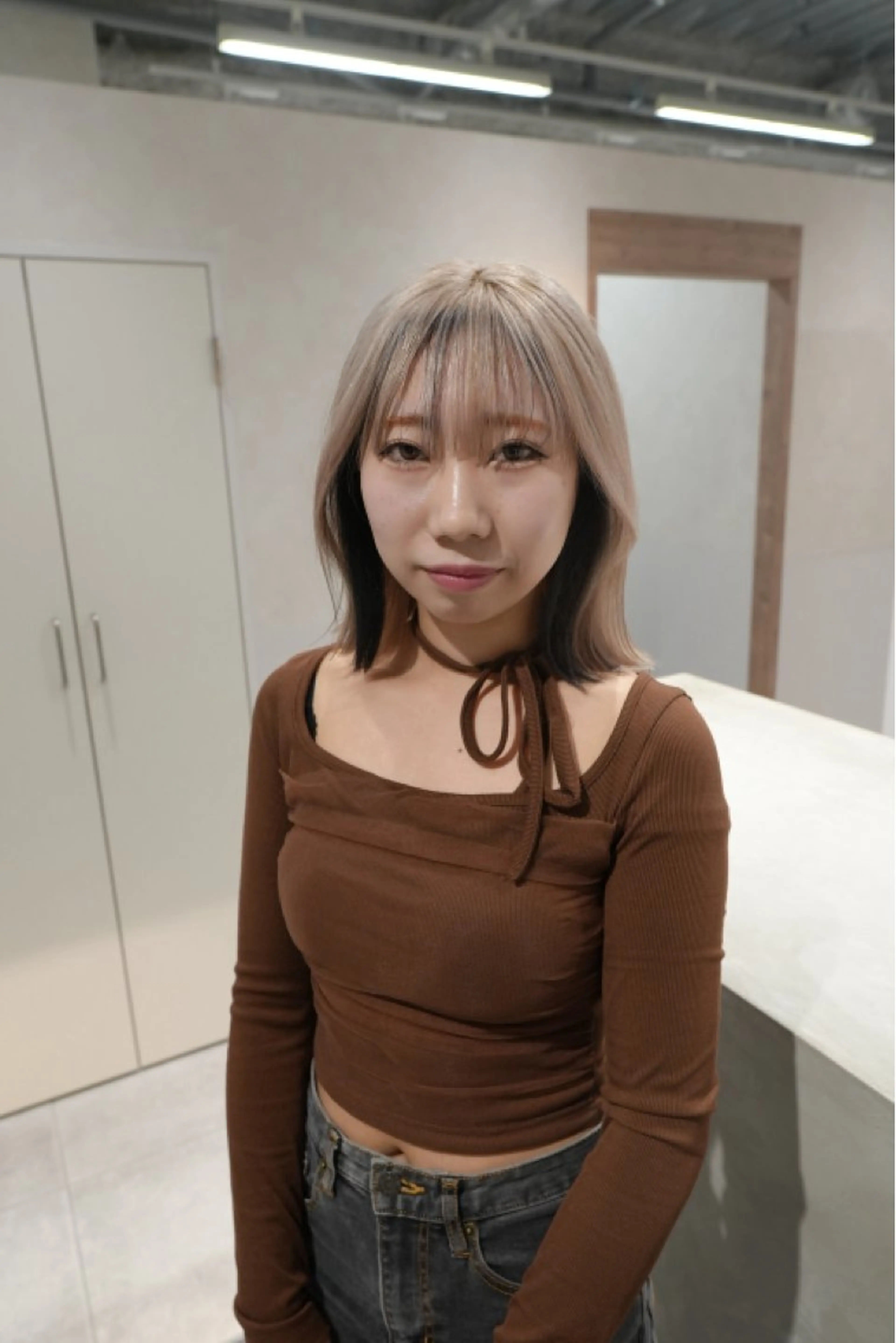 ショート カラー ボブ カット ヘアカラー トリートメント 鈴木直之/ハイトーン /ボブ/美髪矯正のヘアスタイル