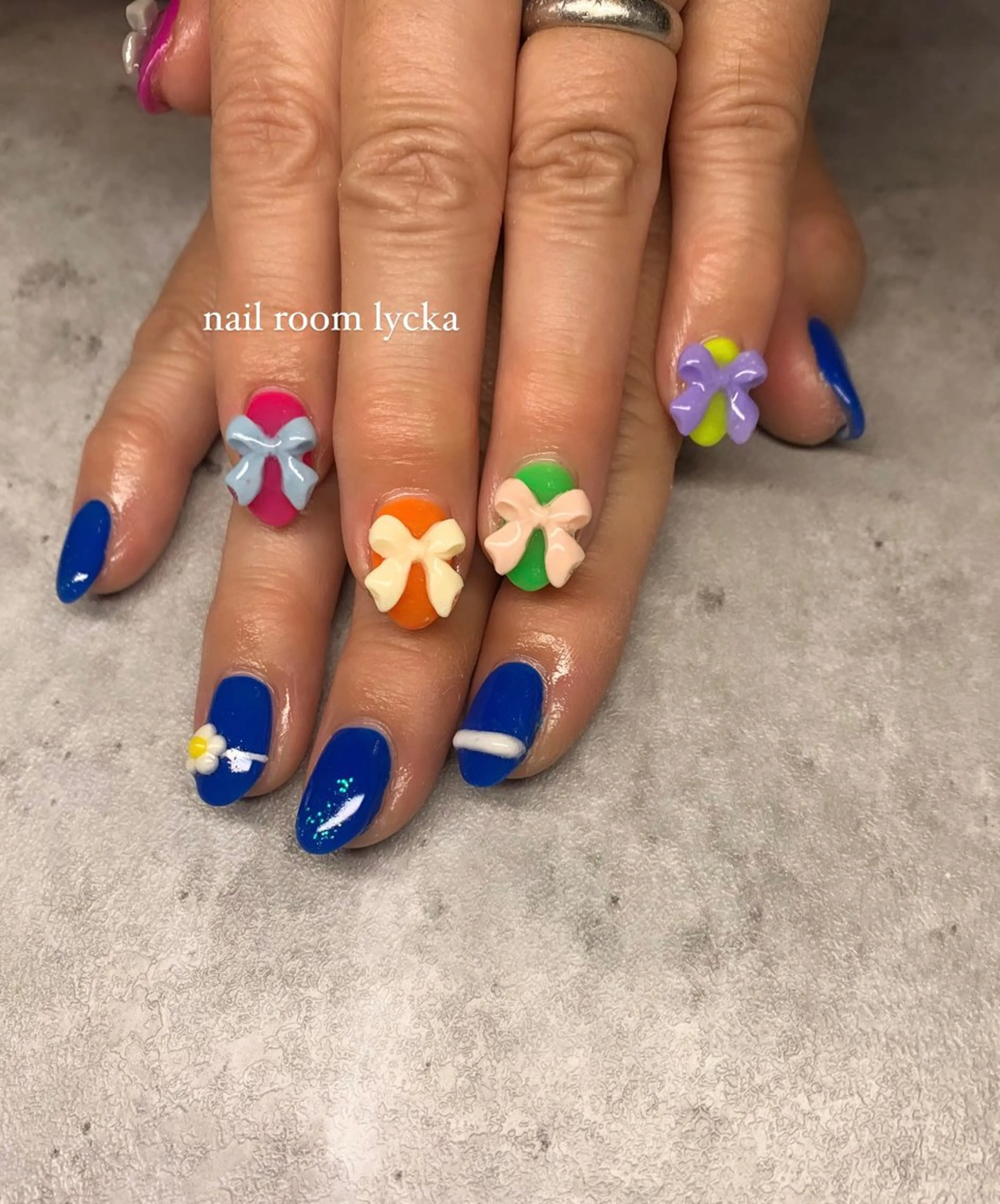 ネイル ﾈｲﾙﾙｰﾑﾘｯｶ 𝐦𝐚𝐲𝐮のネイルデザイン