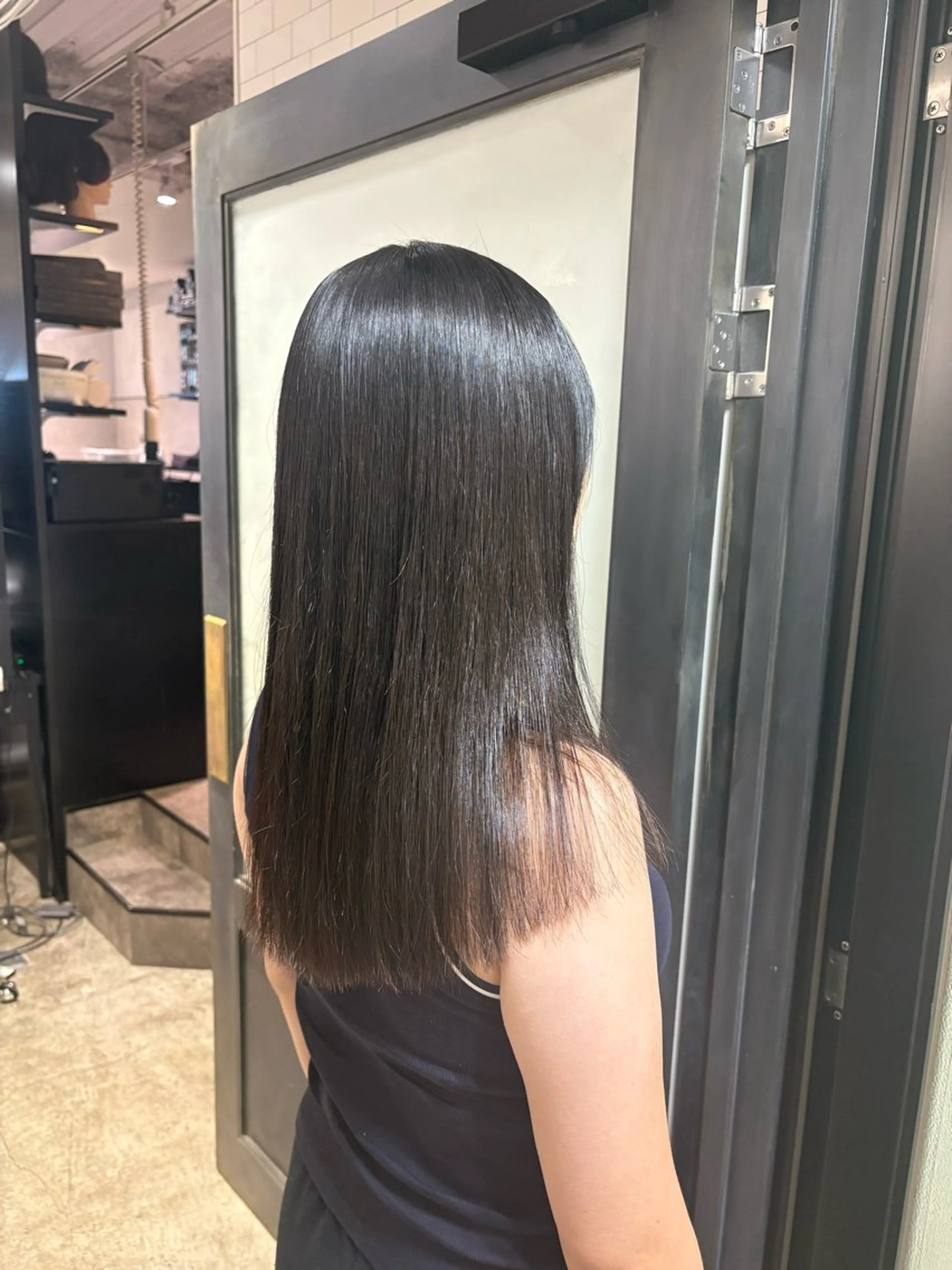 ロング ALBUM ACADEMY 清水のヘアスタイル