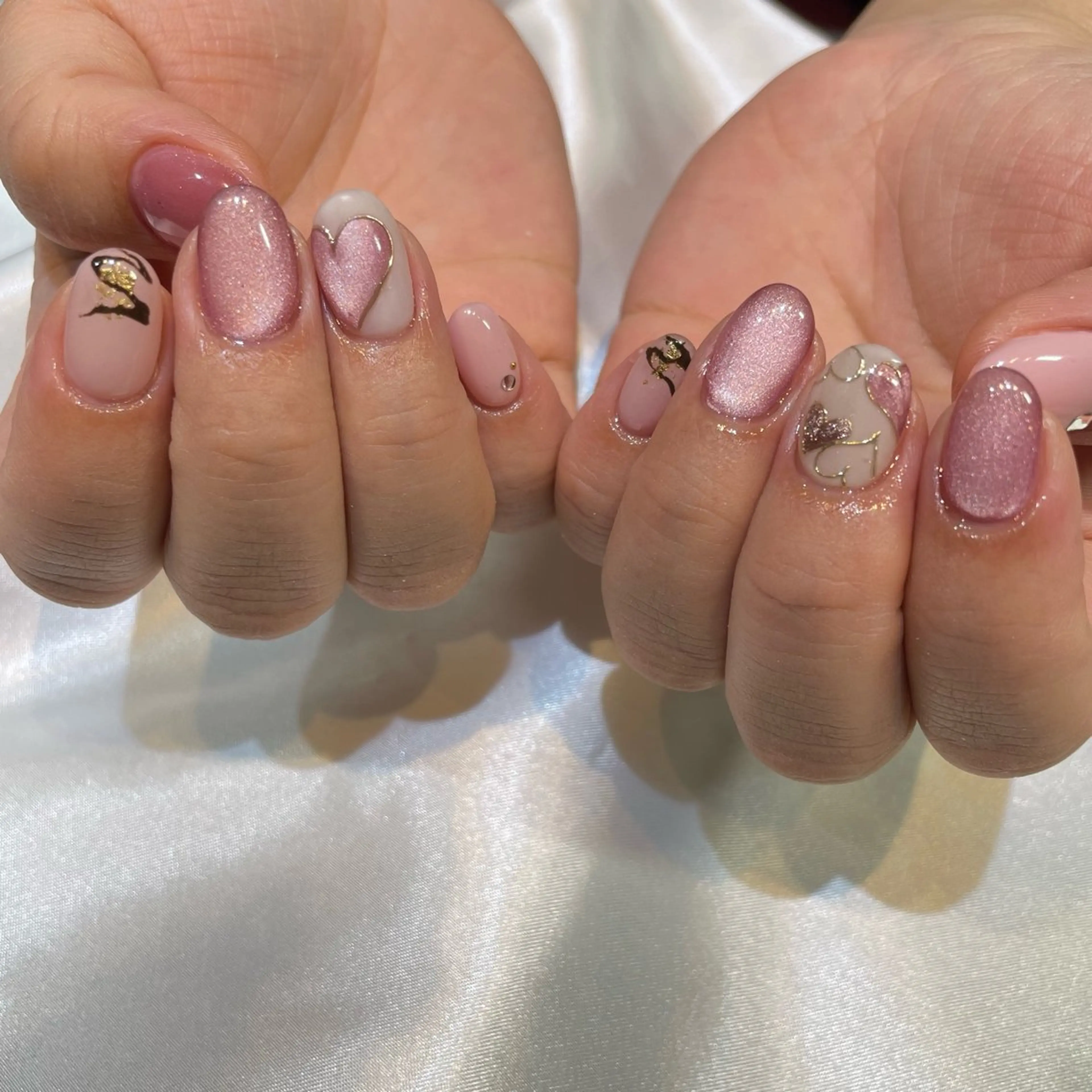 ネイル ハンドネイル 糀屋 彩奈のネイルデザイン