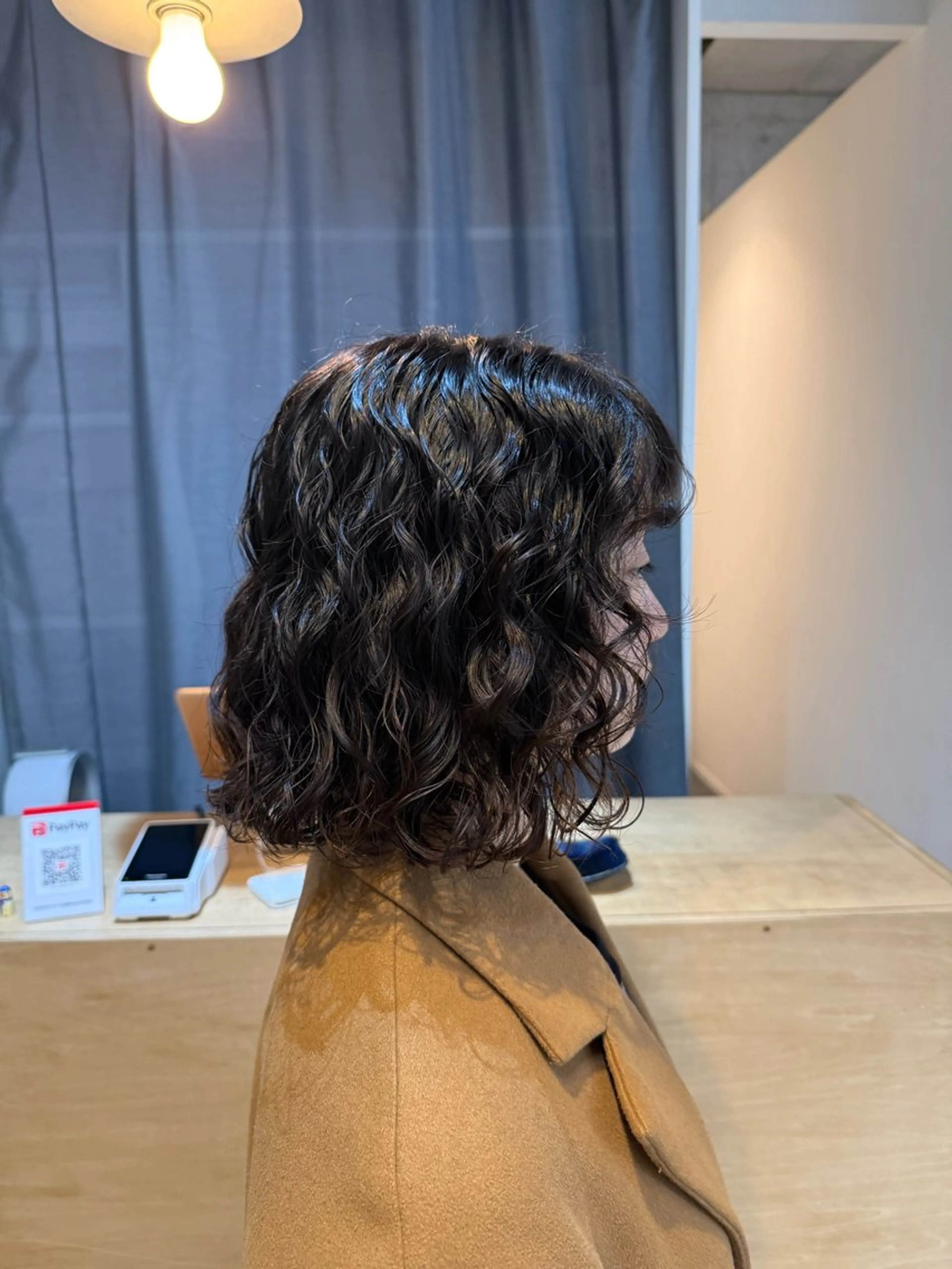 ショート カット パーマ トリートメント デジタルパーマ ウェーブパーマ/神野のヘアスタイル