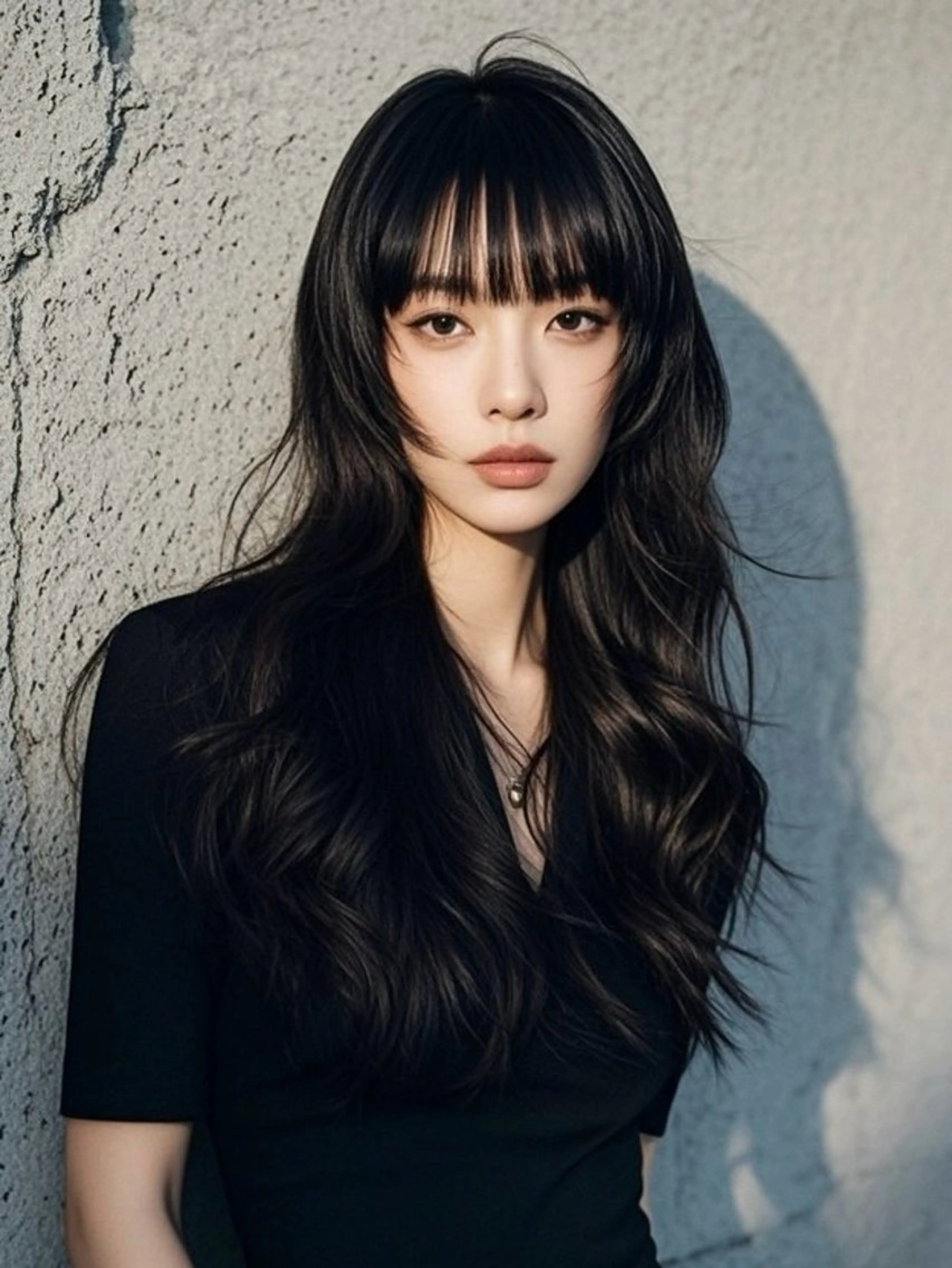 ロング ショートボブ アッシュ ボブ くびれヘア ハッシュカット カット ヘアカラー トリートメント ウルフカット 811 大阪梅田 ウルフのヘアスタイル