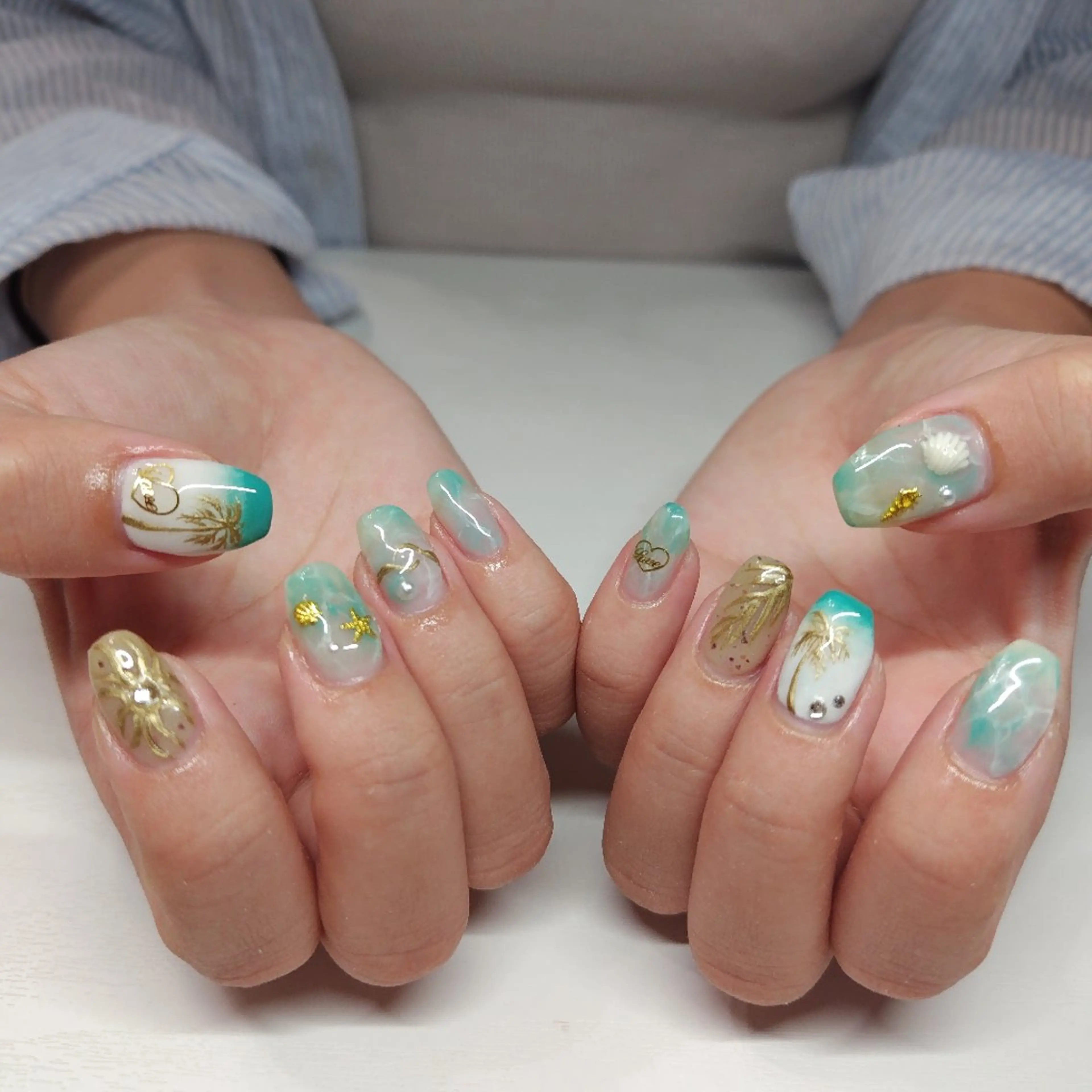 ネイル ひだか あいこのネイルデザイン