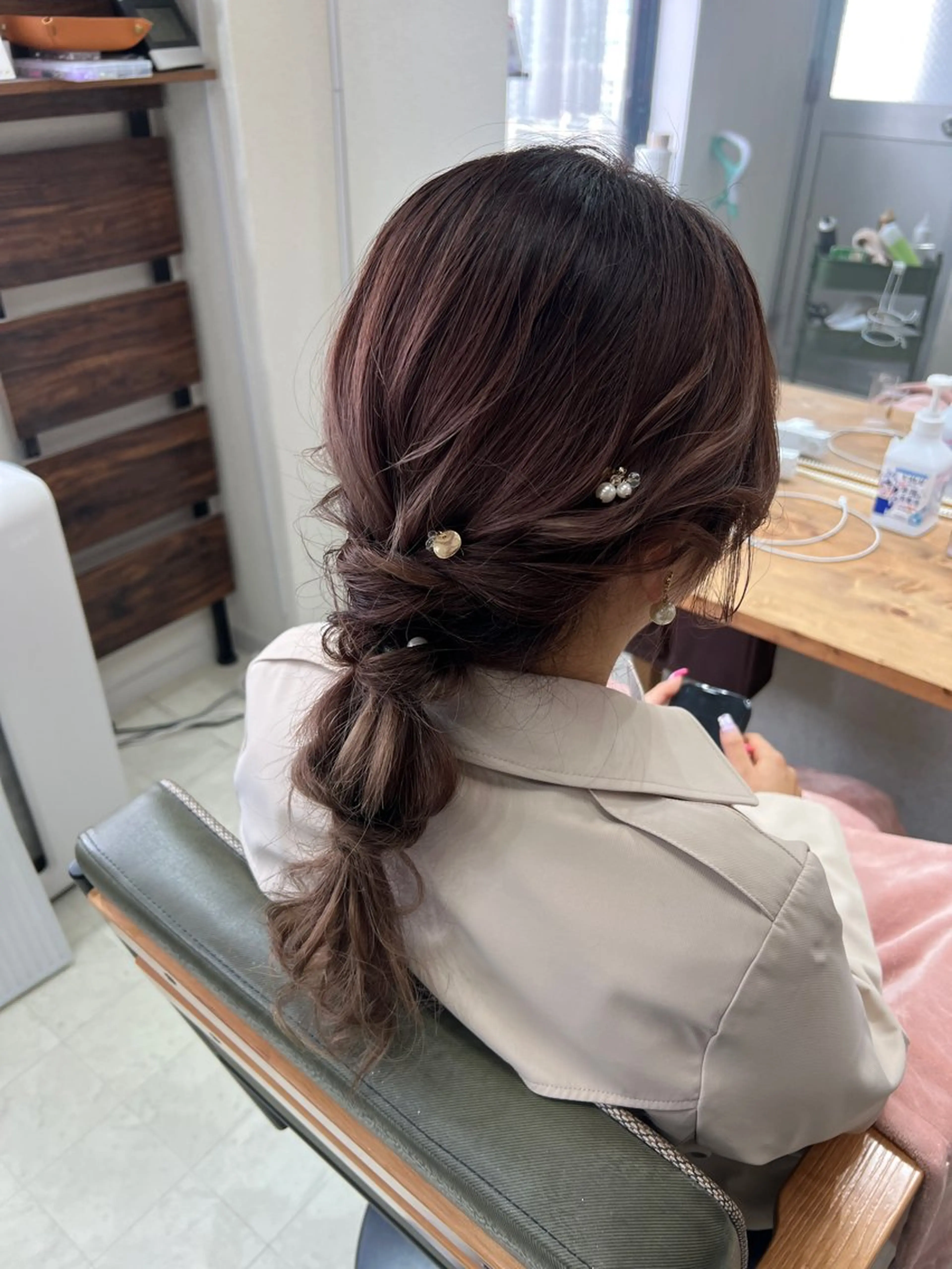 ロング ヘアアレンジ 山室 敬義のヘアスタイル