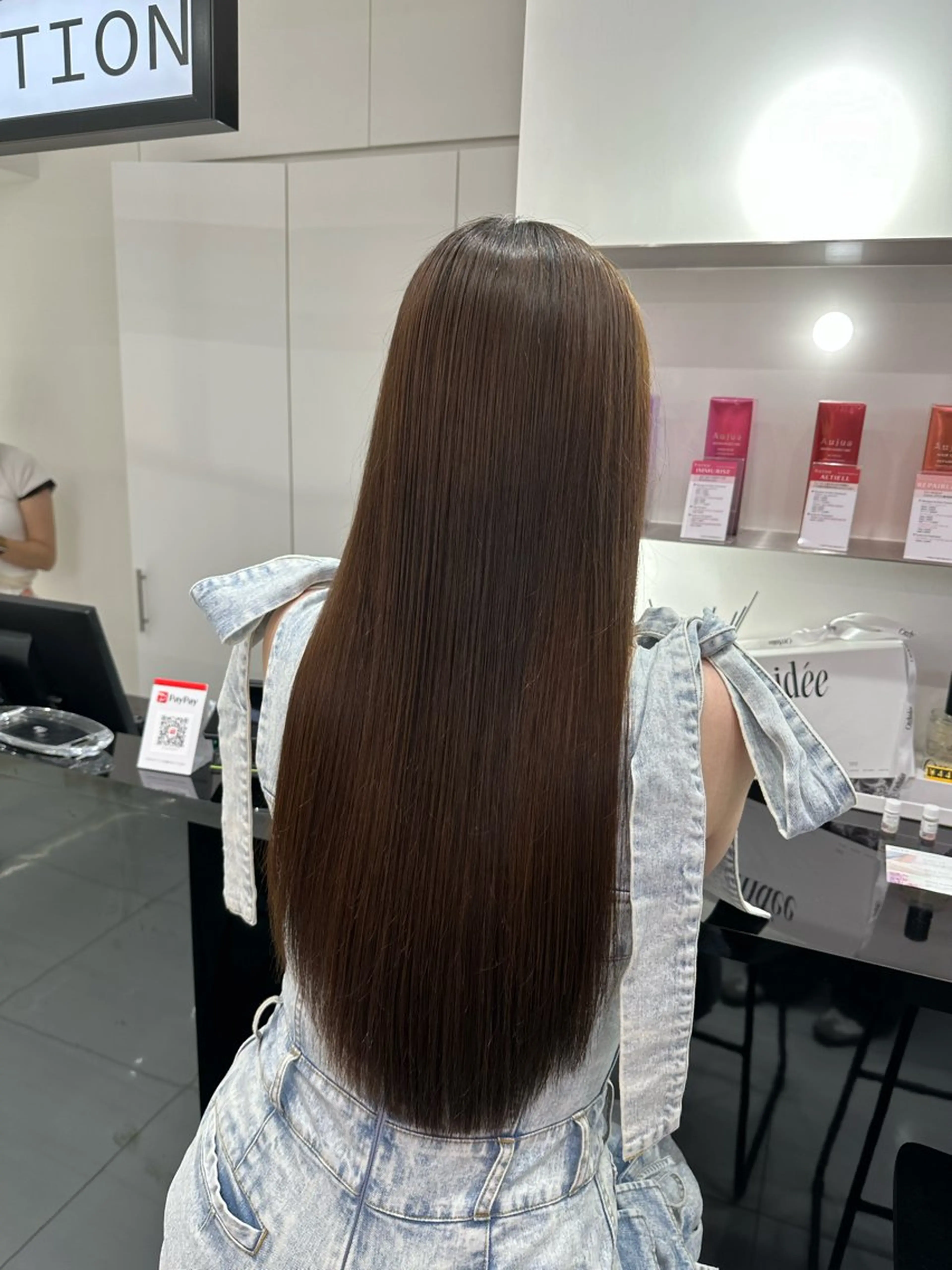 ロング トリートメント 新宿/韓国レイヤー/ 髪質改善/佐藤航のヘアスタイル