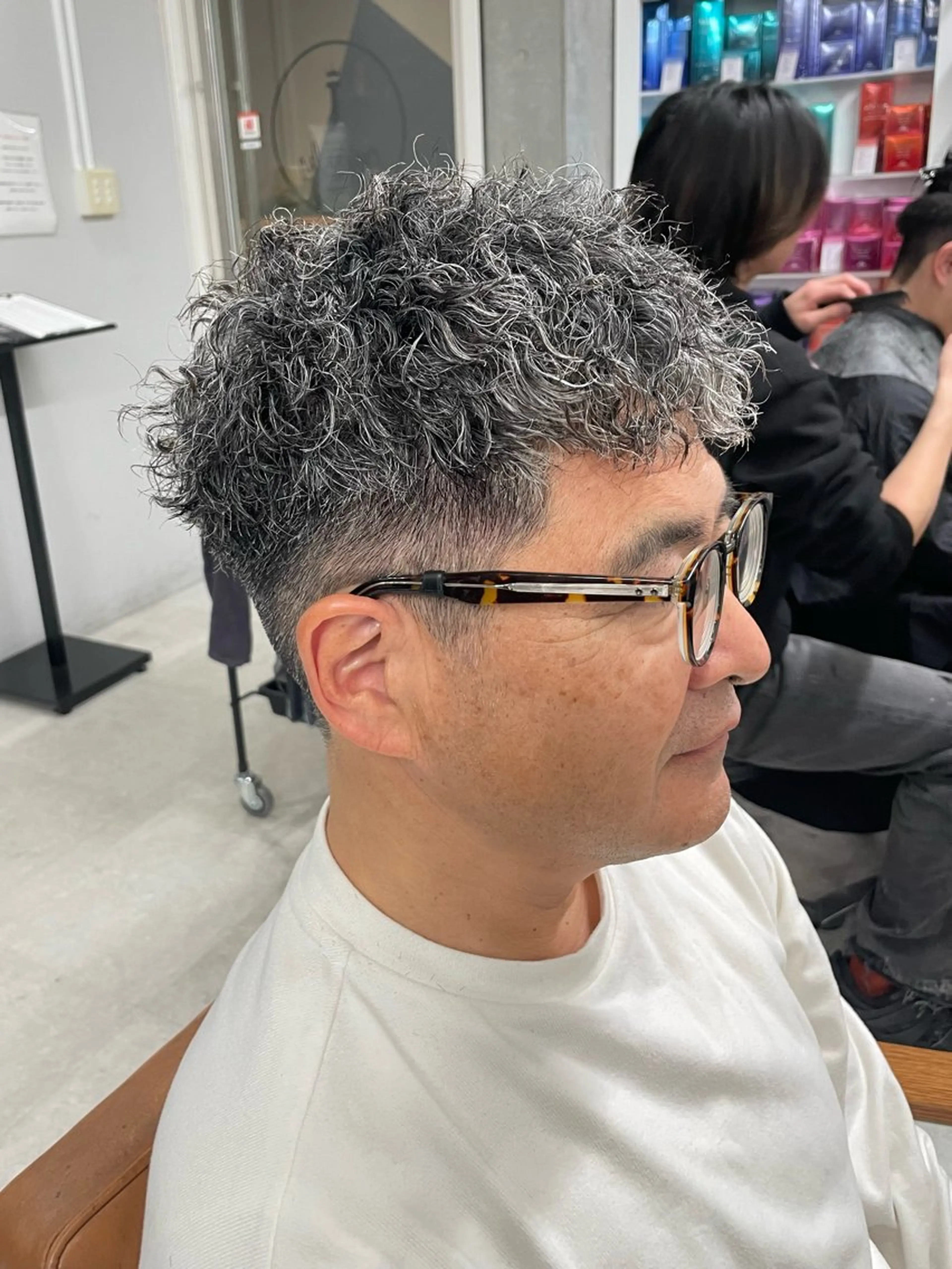 パーマ メンズ メンズモテパーマ💙 fuwaのヘアスタイル