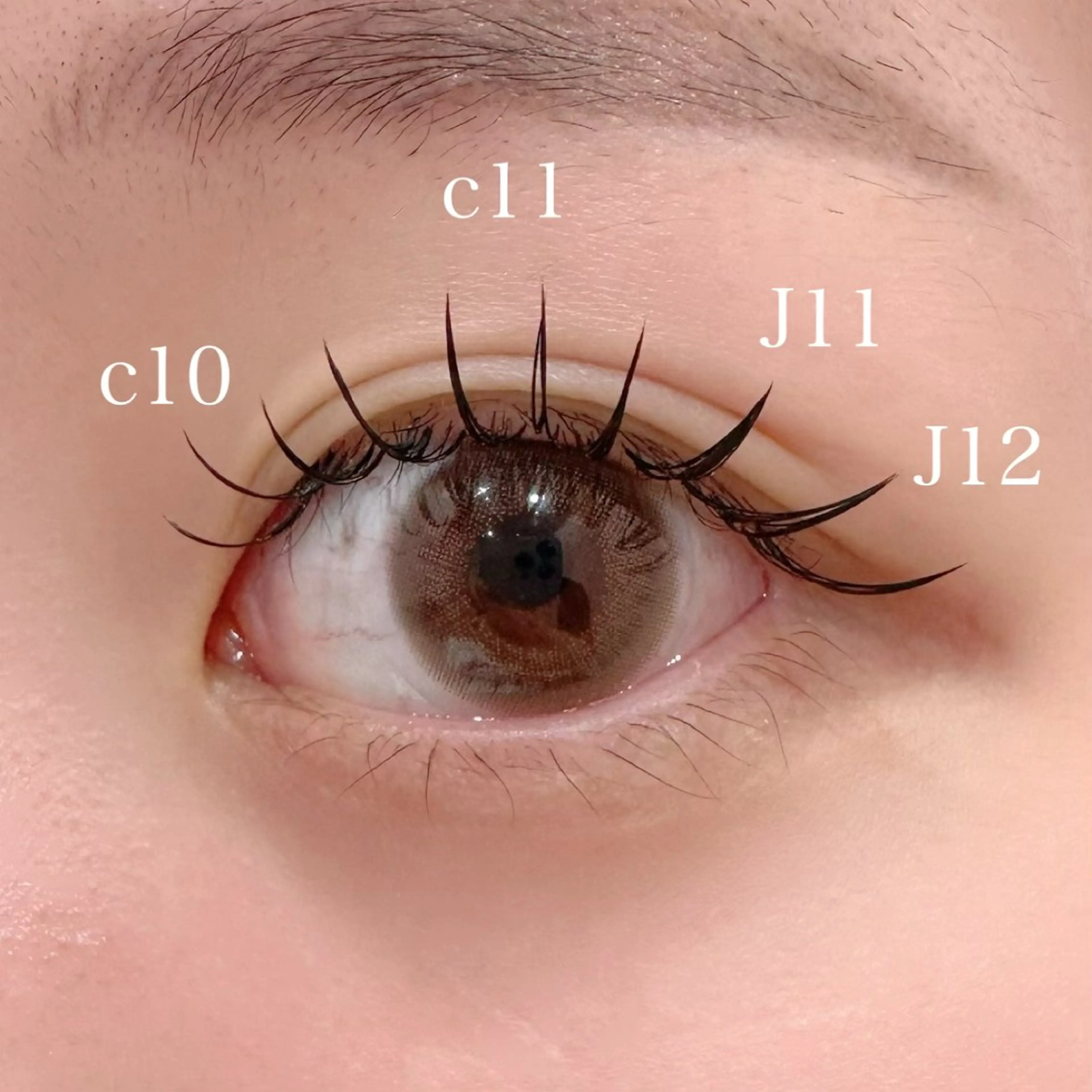 マツエク・マツパ Le LUXE TAMADAのマツエク・マツパデザイン