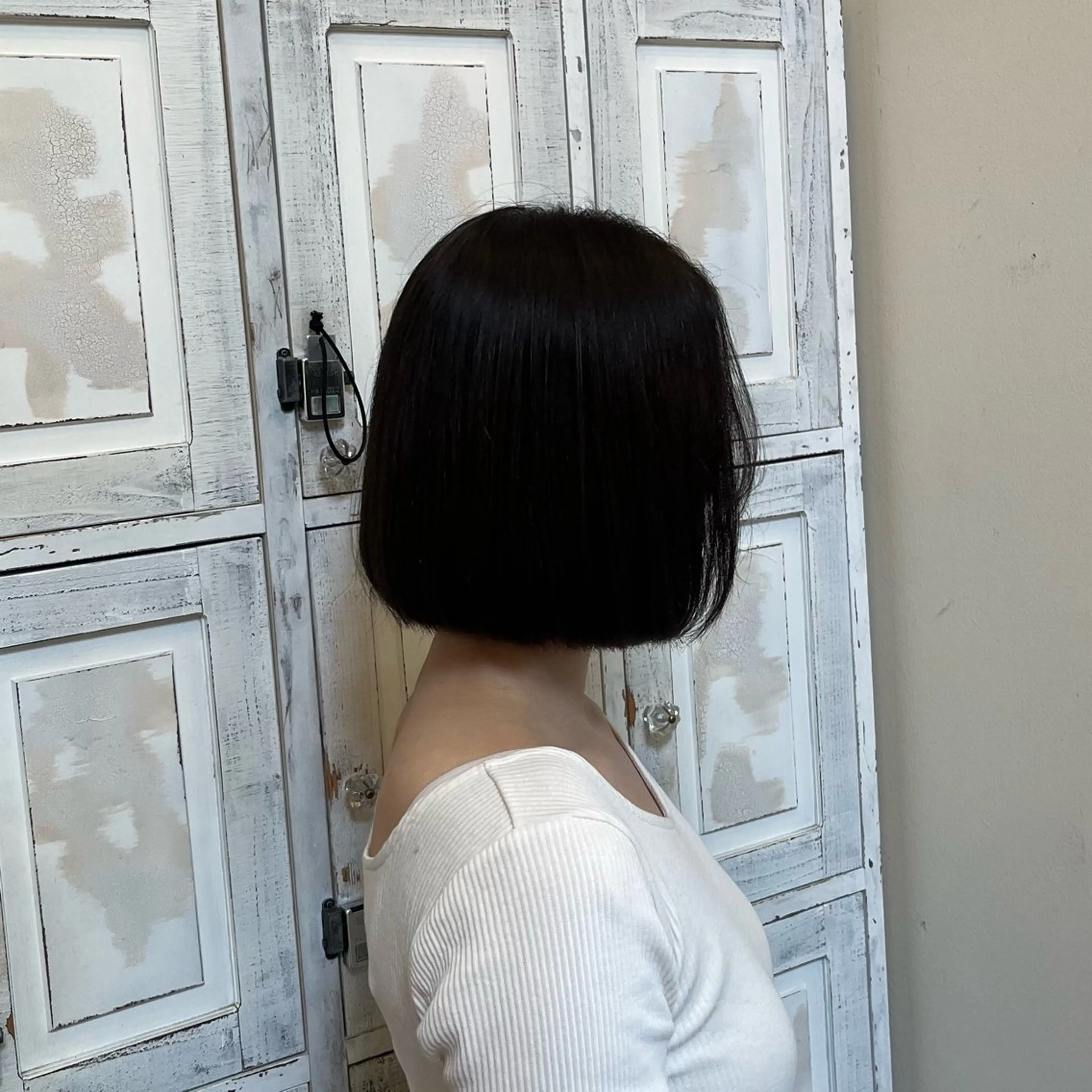カラー ルプラボウ 鈴木 莉菜のヘアスタイル