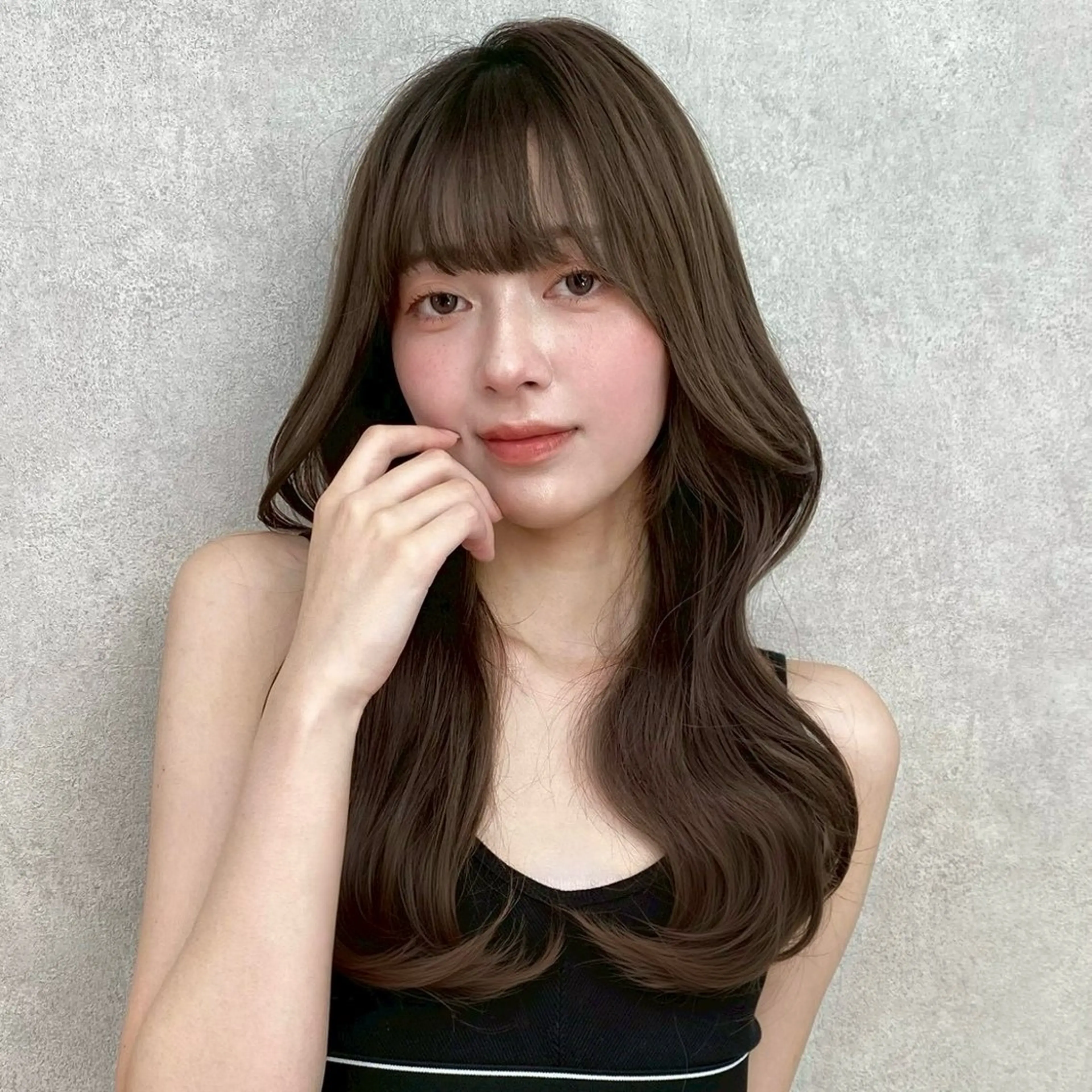 🎀当日限定🎀カット前髪縮毛矯正+髪質改善oggi otto1STEPトリートメントの写真