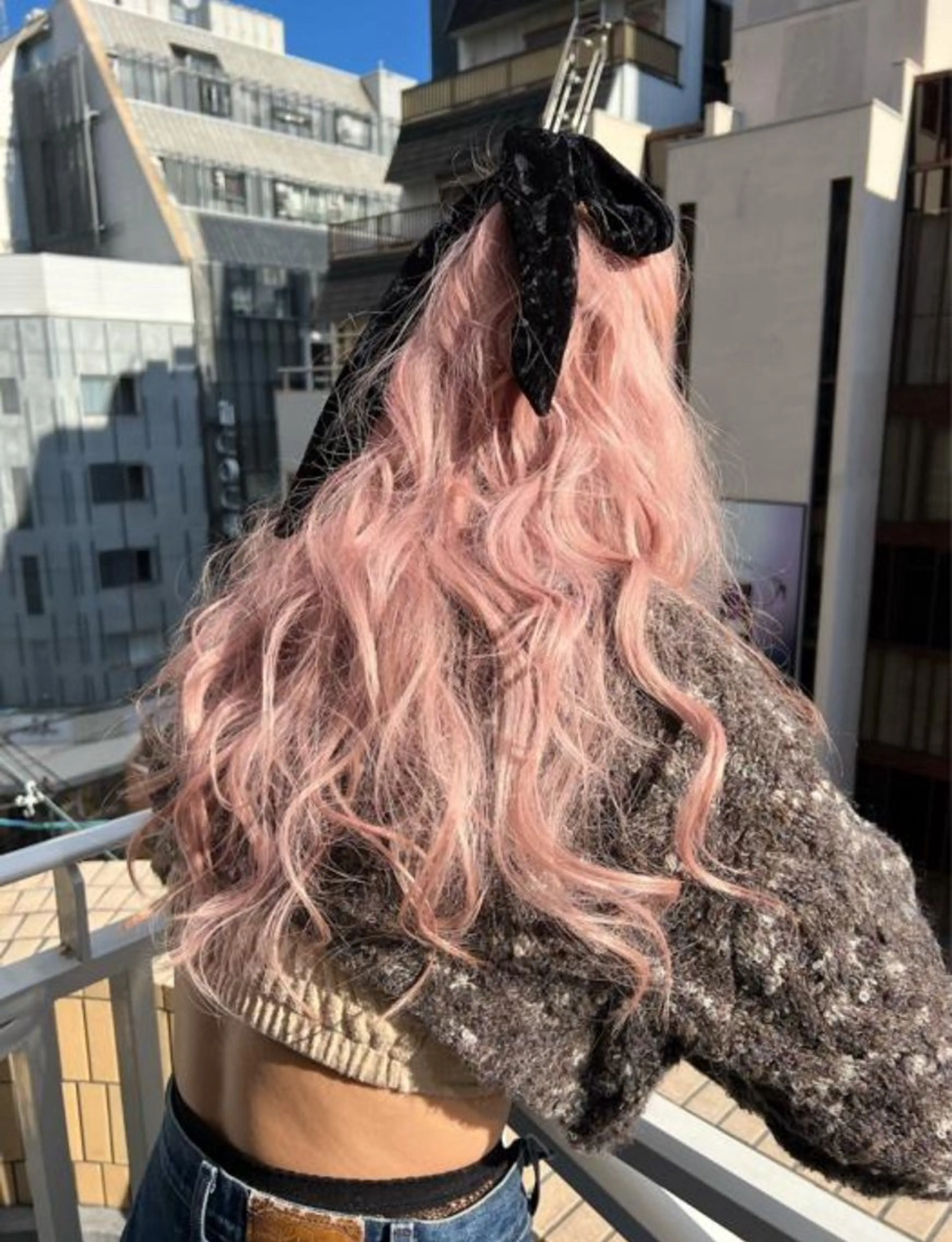 ロング ヘアカラー L STUDIO所属・ハイトーン/ブリーチ 🧁soraのヘアスタイル