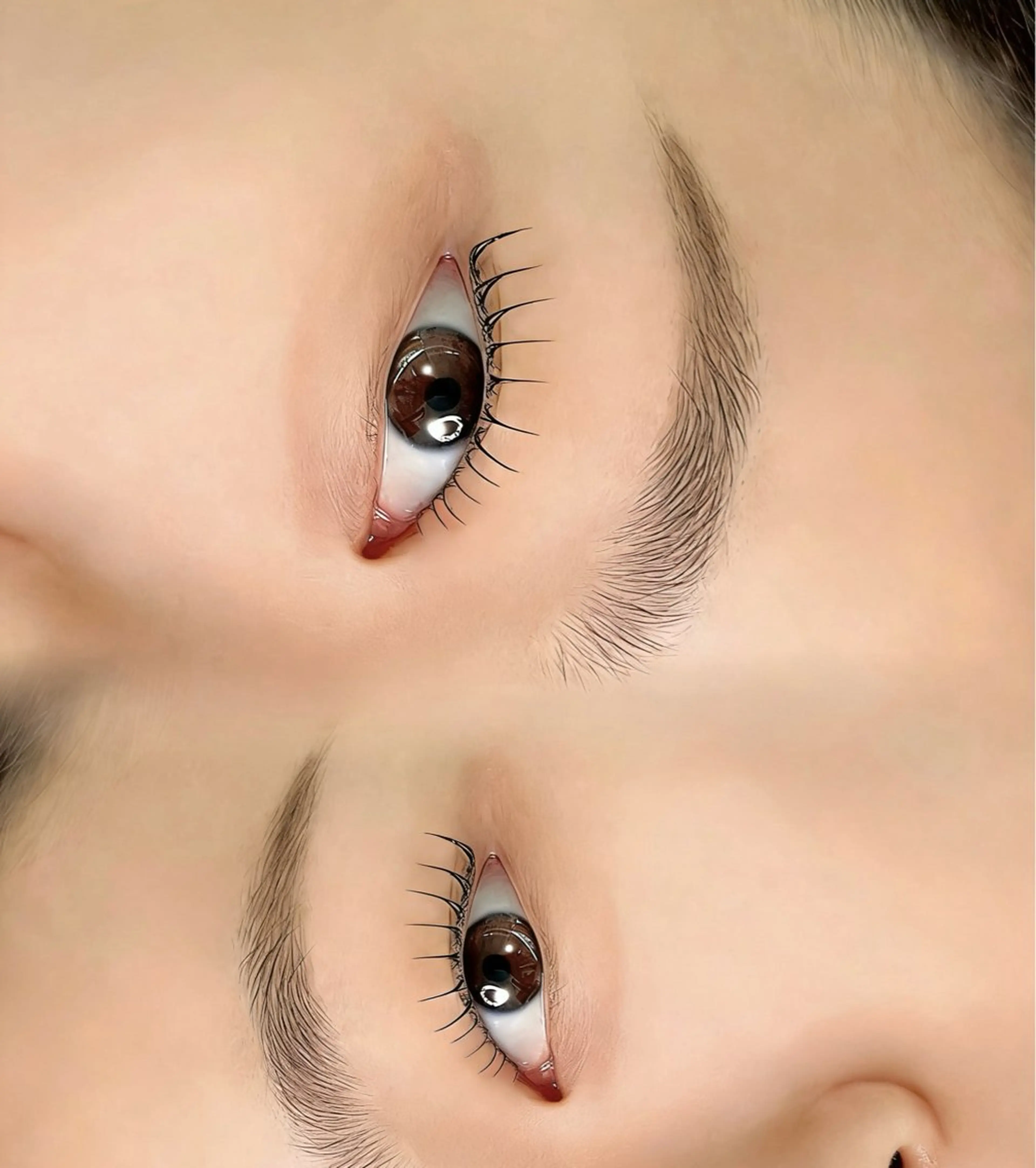 マツエク・マツパ 束感まつ毛 パリジェンヌラッシュリフト 一重×まつ毛パーマ マツパ パリジェンヌ マツエク専門店　玲子のマツエク・マツパデザイン