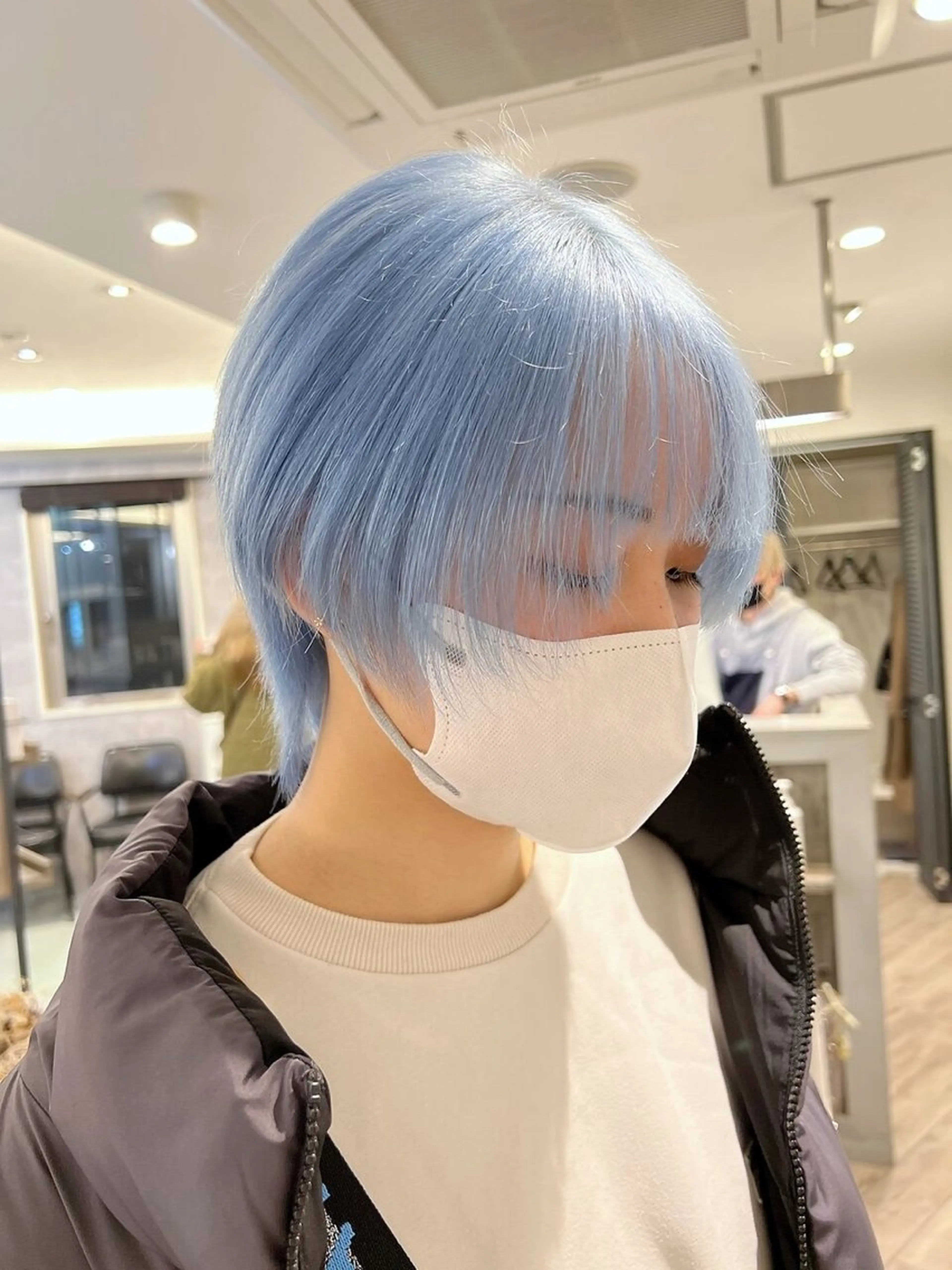 ショート 丸みショート ショートヘア ケアブリーチ🌟 ♢WATARU♢のヘアスタイル