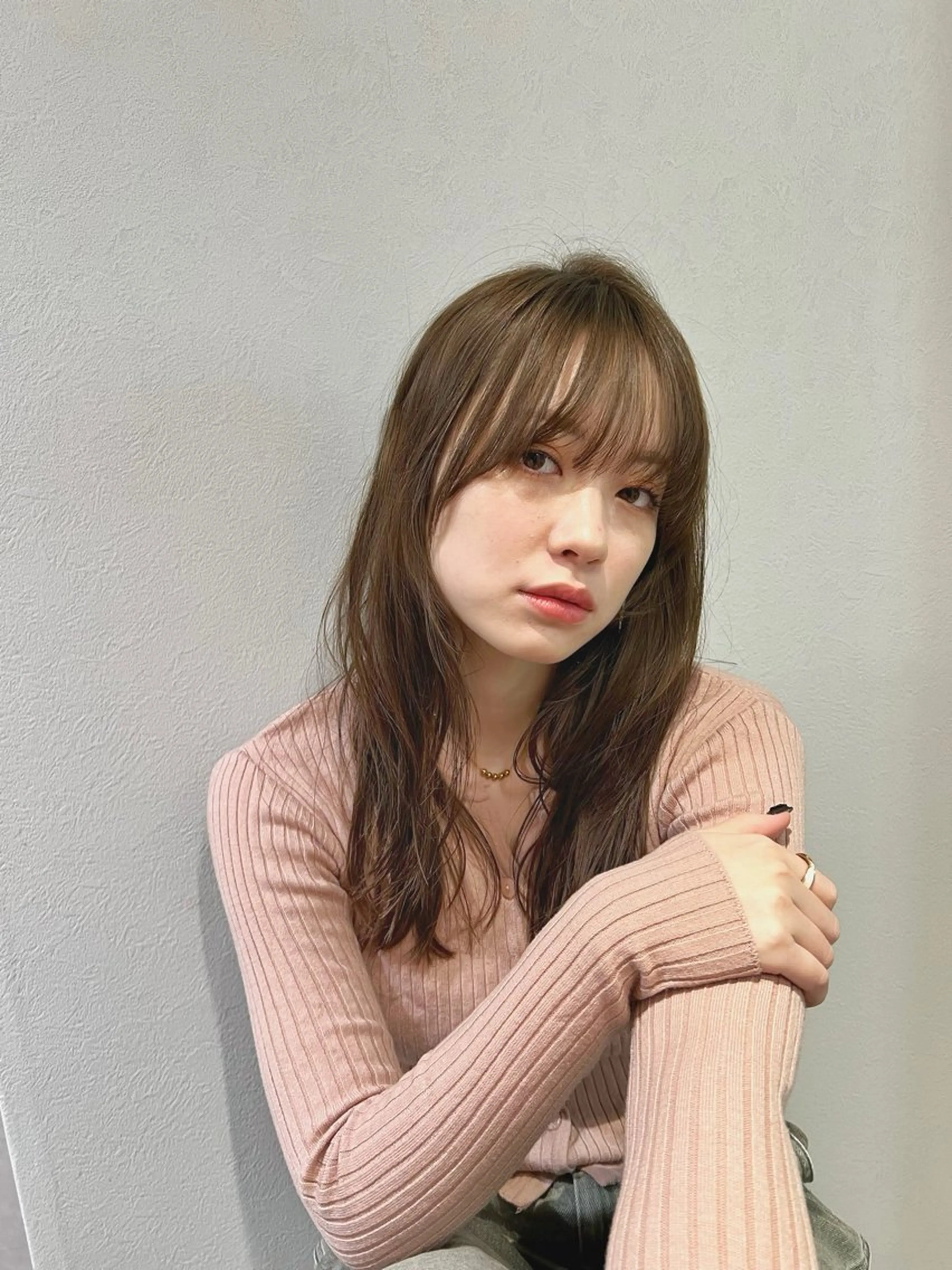 セミロング レイヤーカット カット ヘアカラー トリートメント 🌈お気に入り指名 No.1藤野原大聖のヘアスタイル