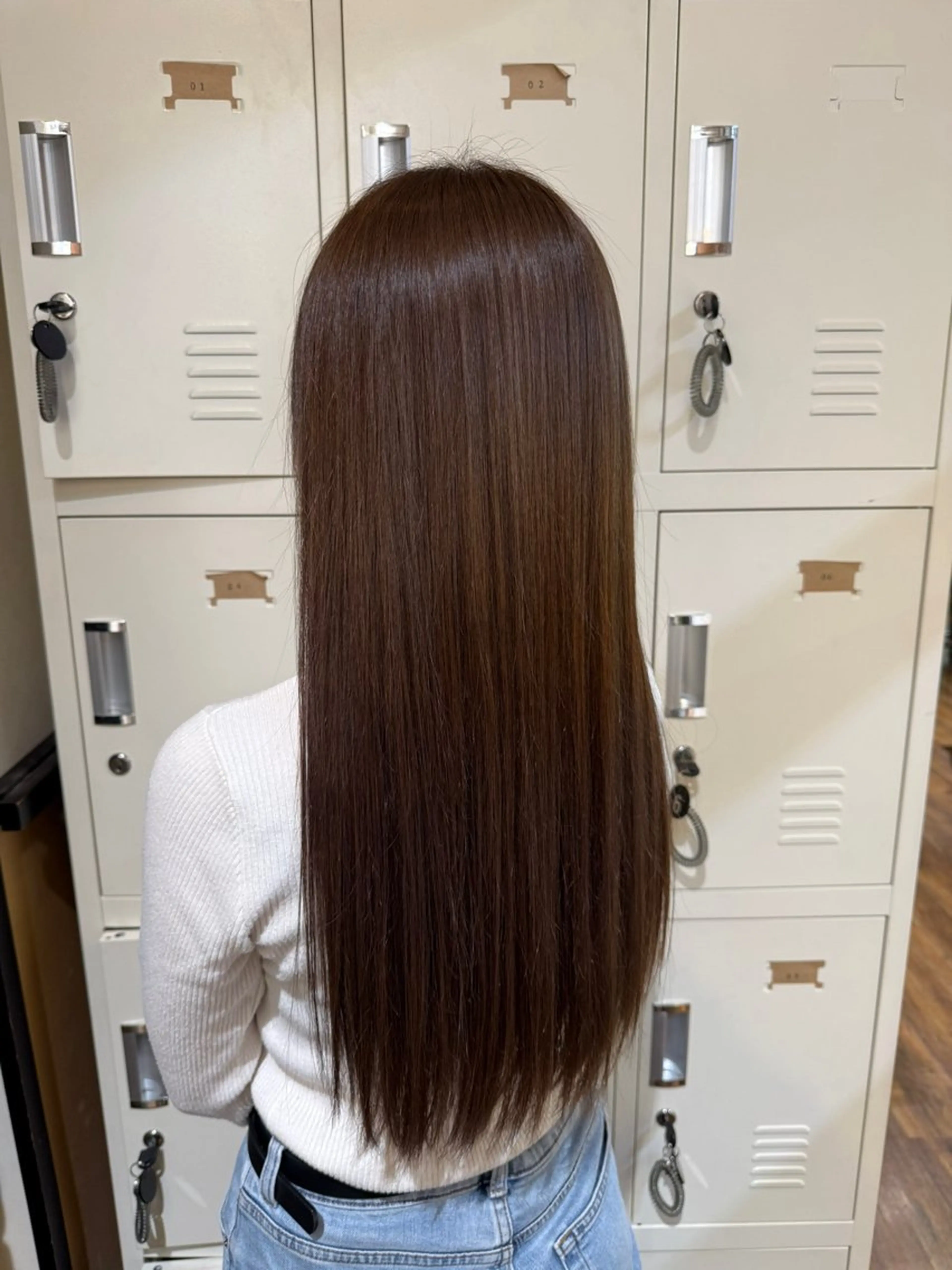 カラー ベージュカラー 🍒おおさわ せいら🍒のヘアスタイル