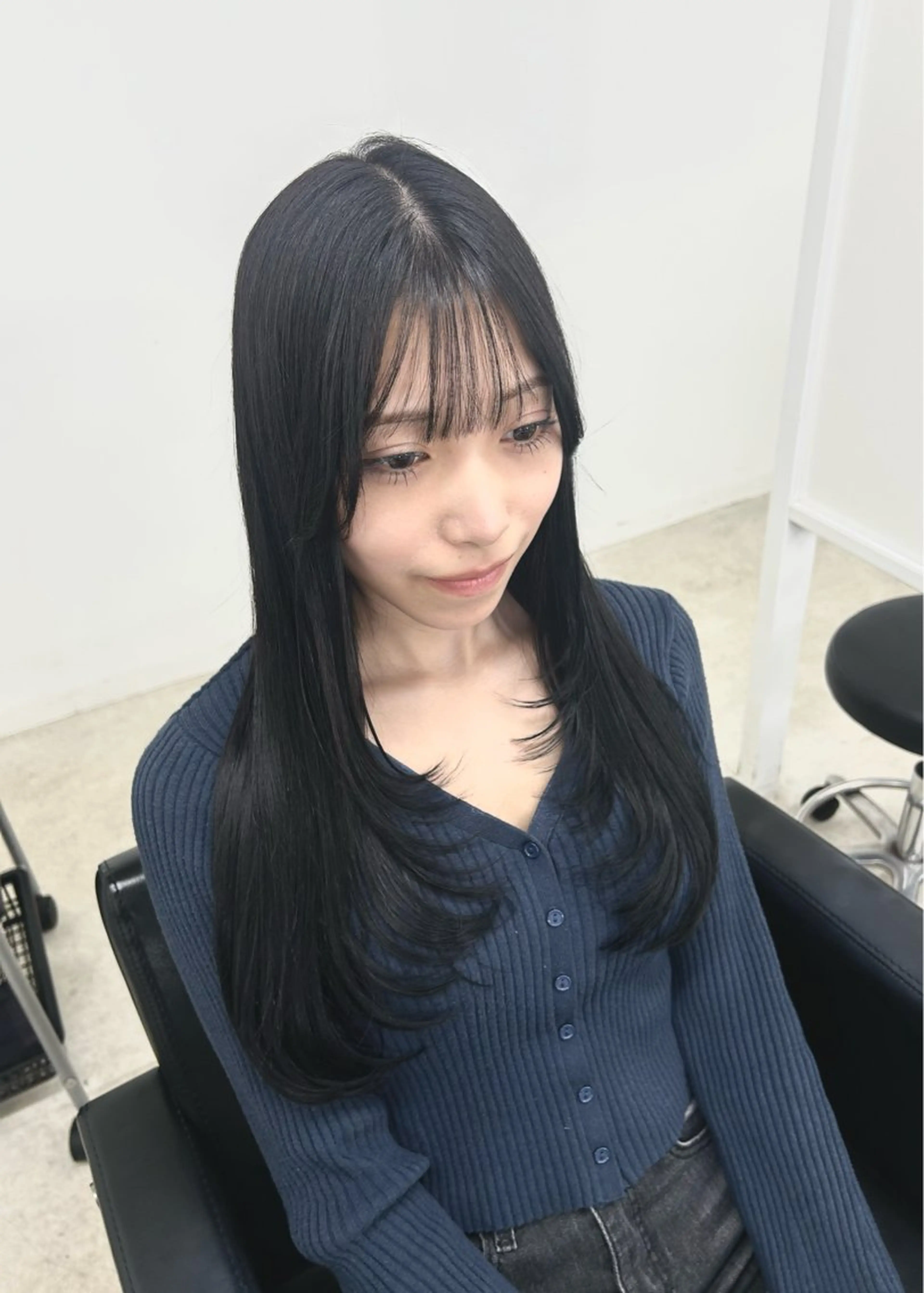 ロング 🤍🐰韓国ヘア/ レイヤー🤍菅原麻里のヘアスタイル