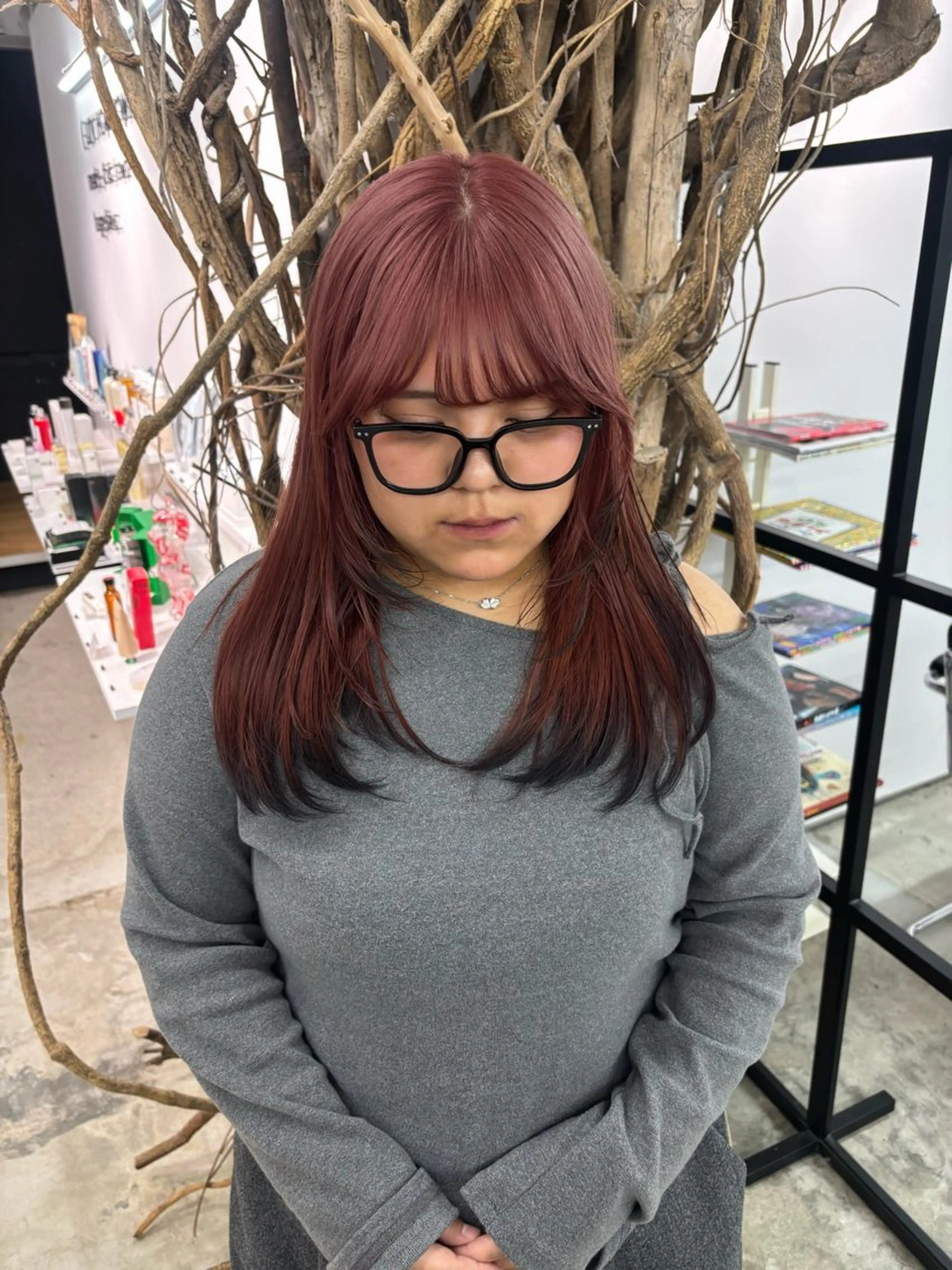 カラー デザインカラー soso🫧 shuのヘアスタイル