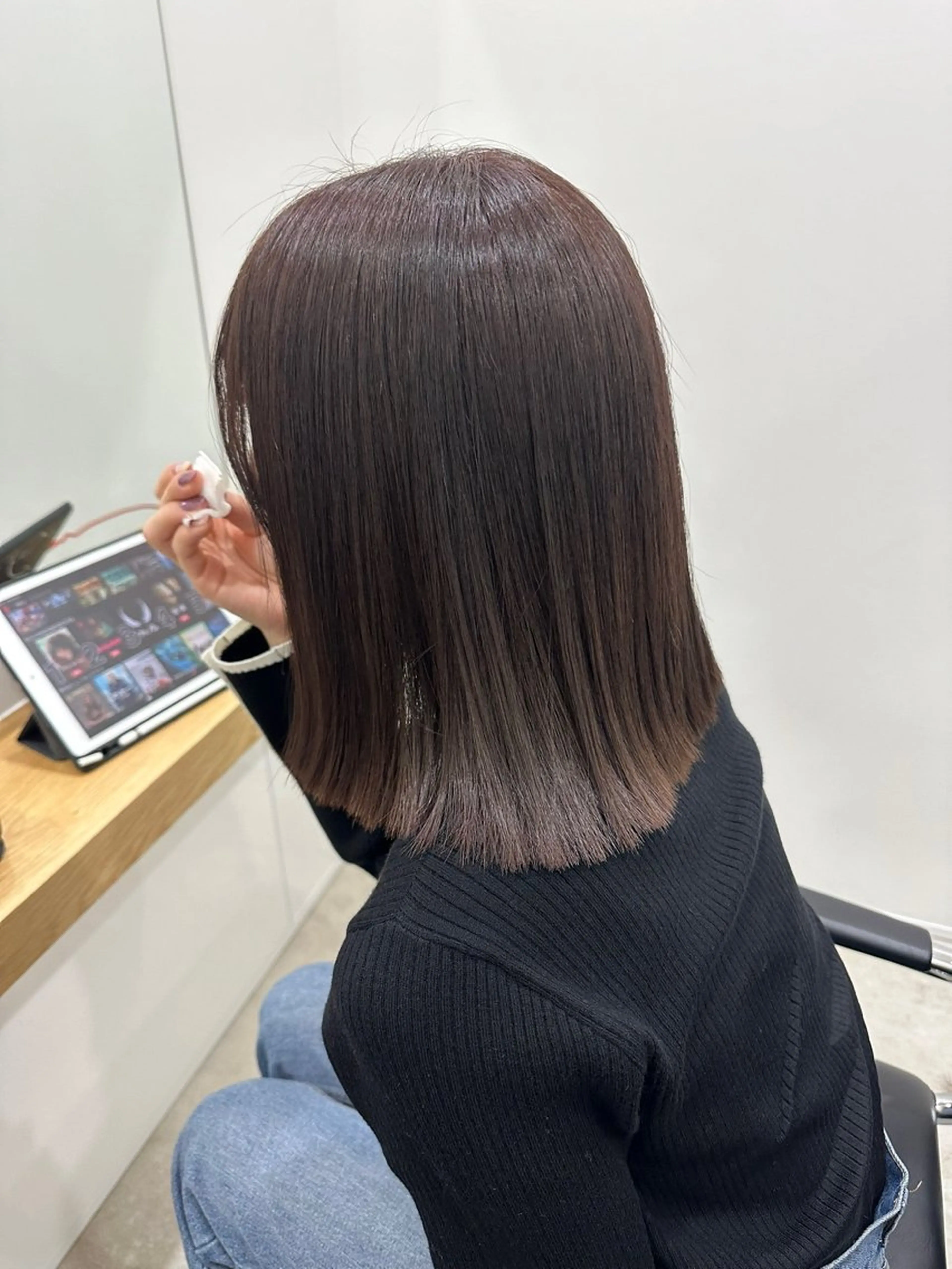 ミディアム カラー ヘアセット/艶カラー 💐nao.のヘアスタイル