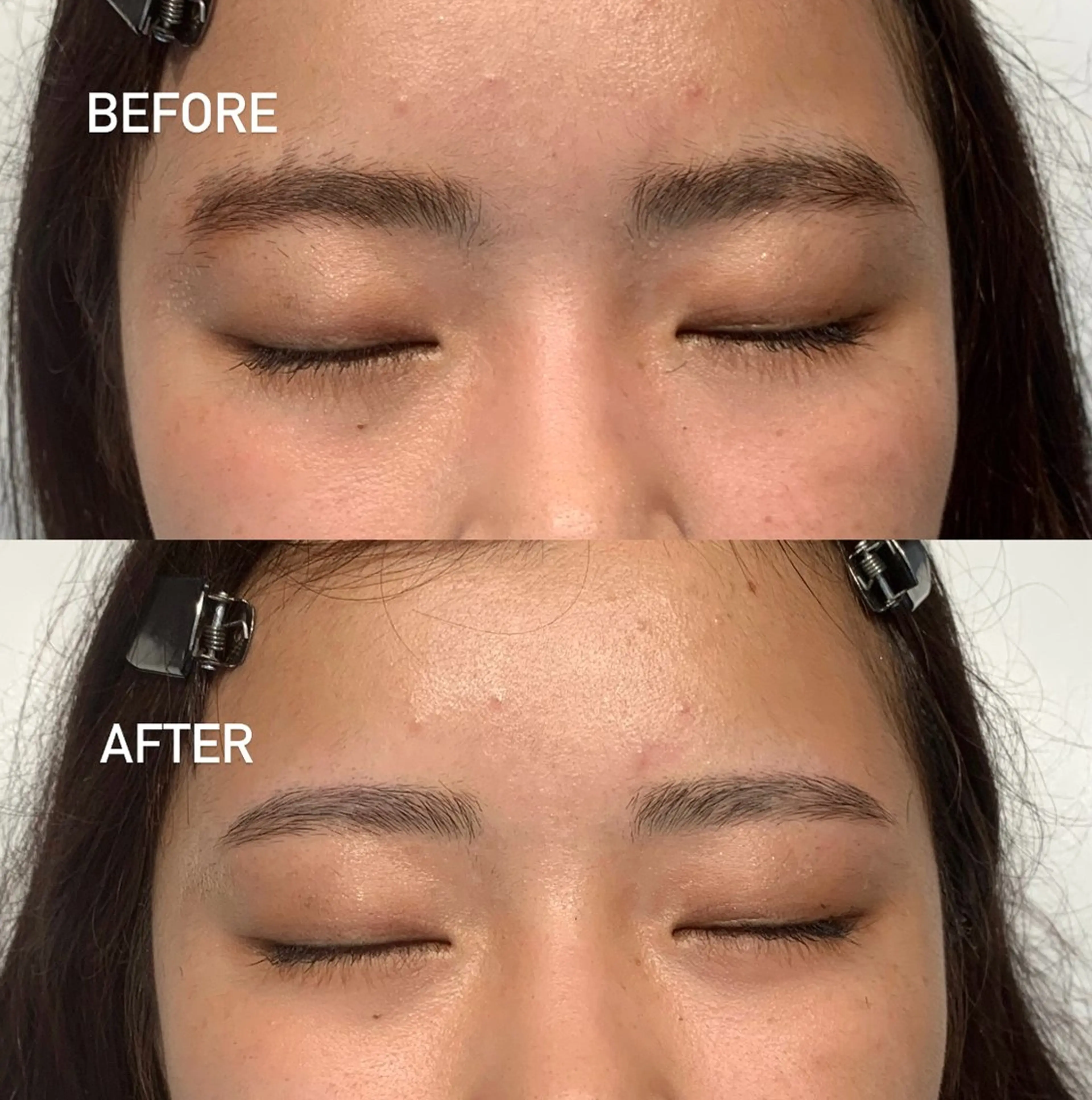 アイブロウ 眉毛ワックス脱毛 iBROW. 熊見怜奈の眉毛・アイブロウイメージ