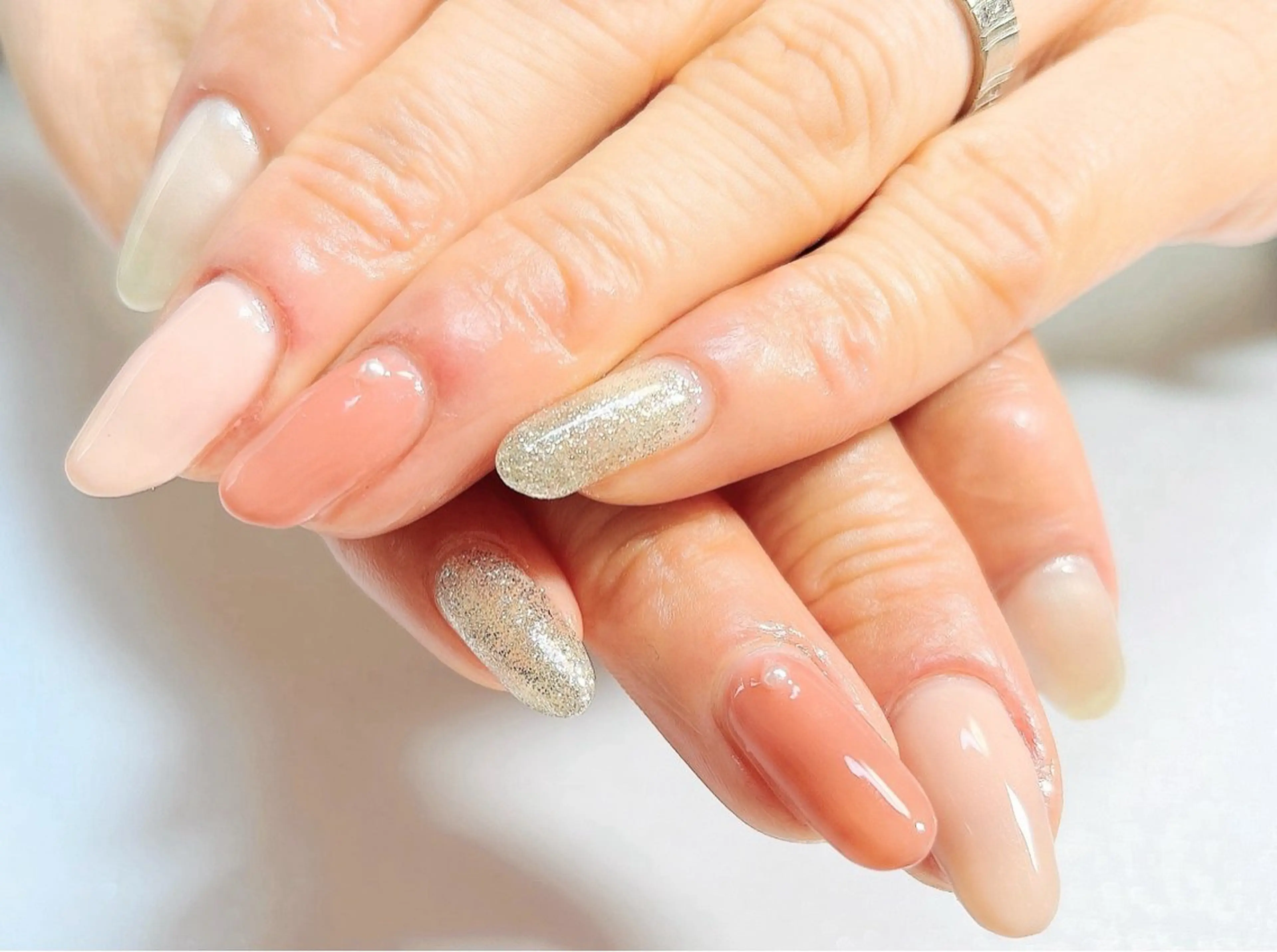 ネイル 卒業式 ワンカラーネイル mi hoのネイルデザイン