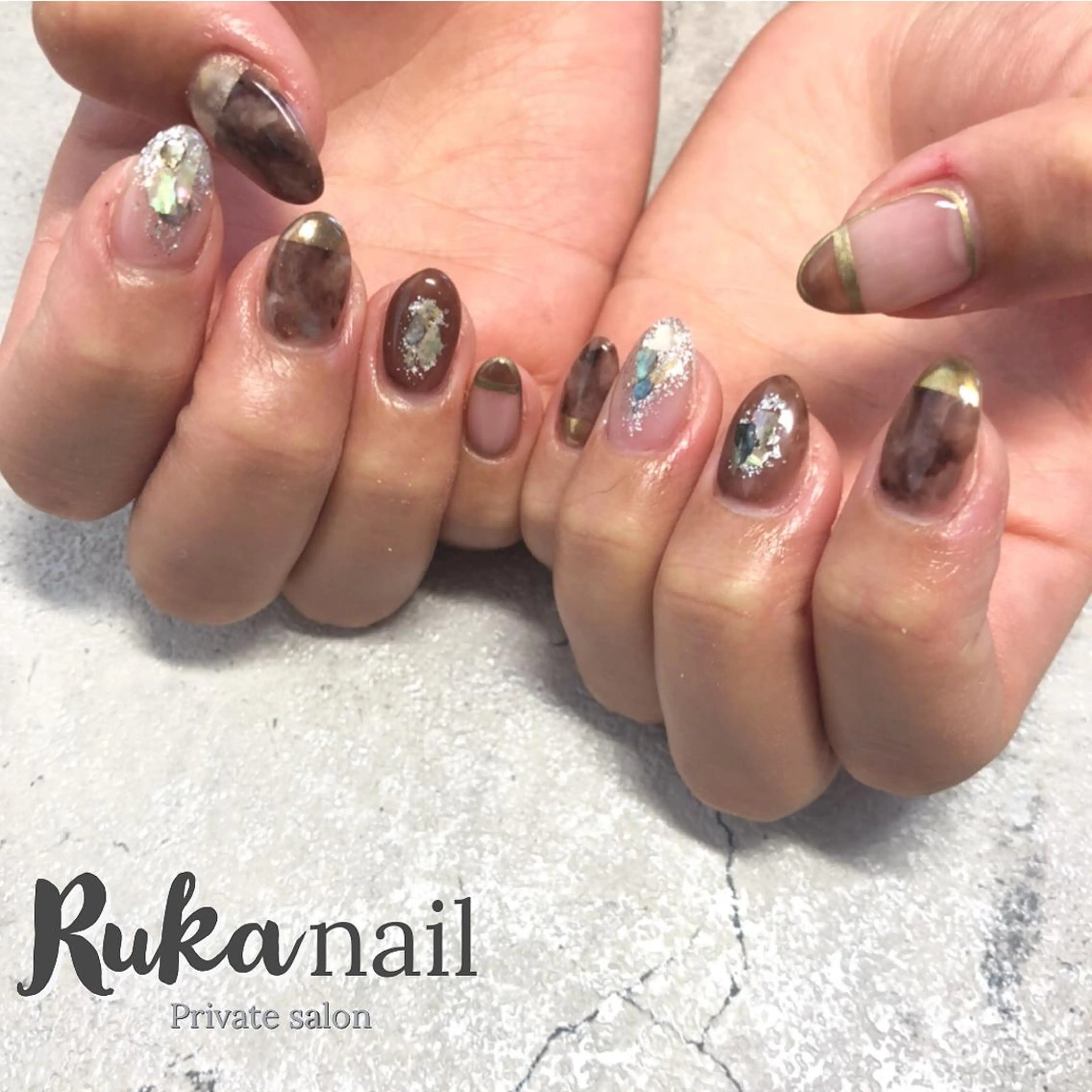 ネイル 丸川 遥のネイルデザイン