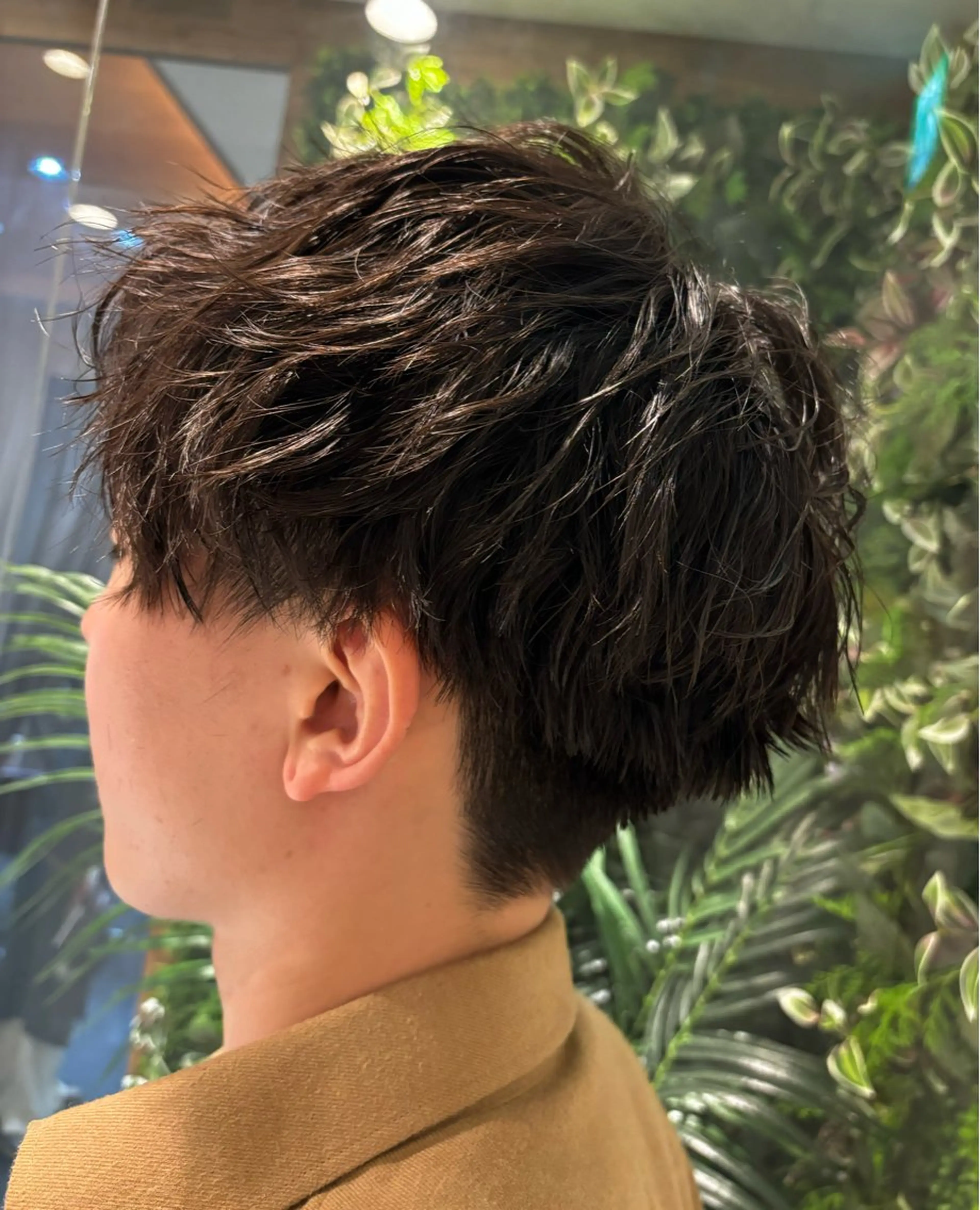 パーマ メンズ カット パーマ Hair Resort Noble所属・キタダ ハルカのヘアスタイル