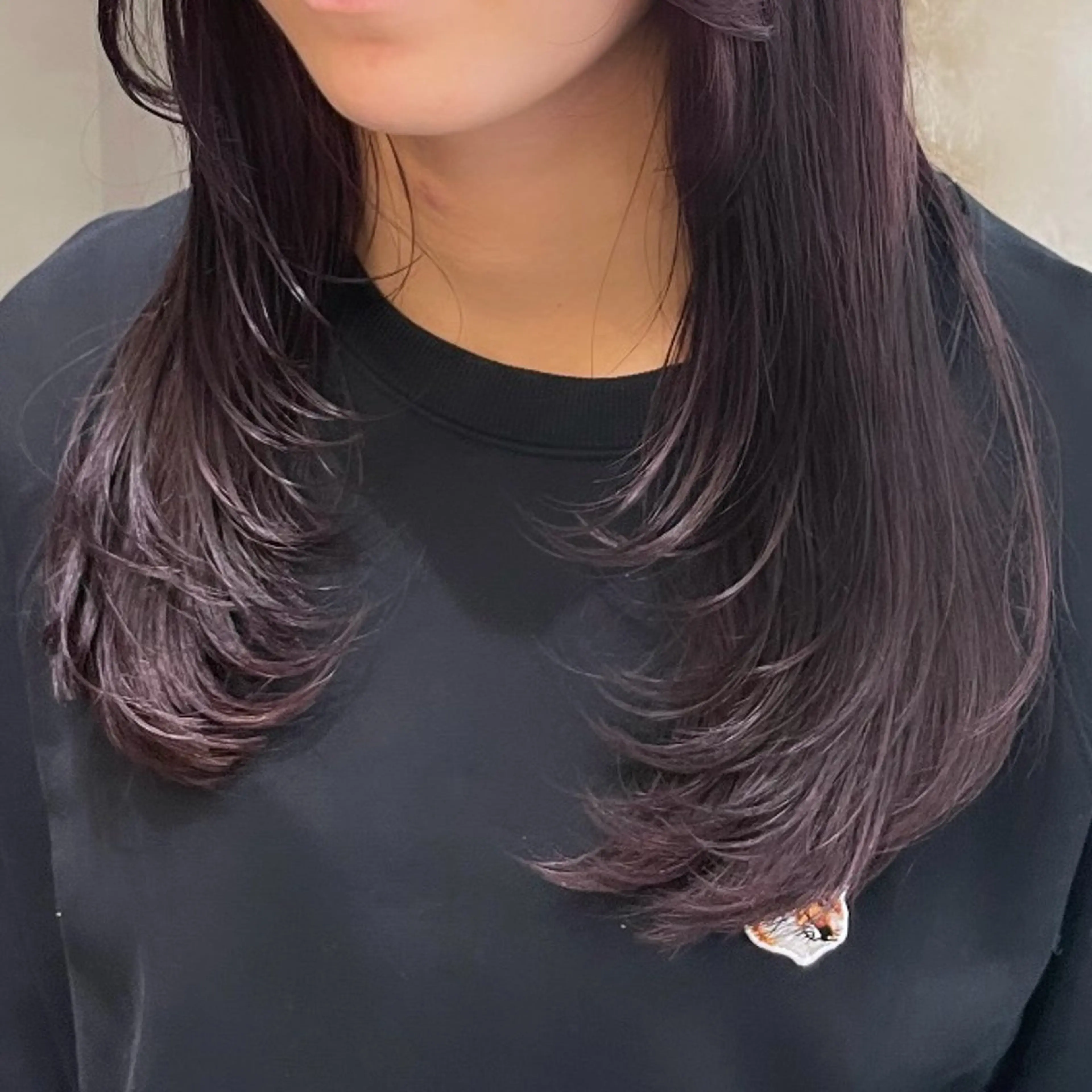 ロング カラー ブリーチ ダブルカラー ラベンダーカラー レイヤーカット カット Rui/透明感カラー 暖色/レイヤーカットのヘアスタイル