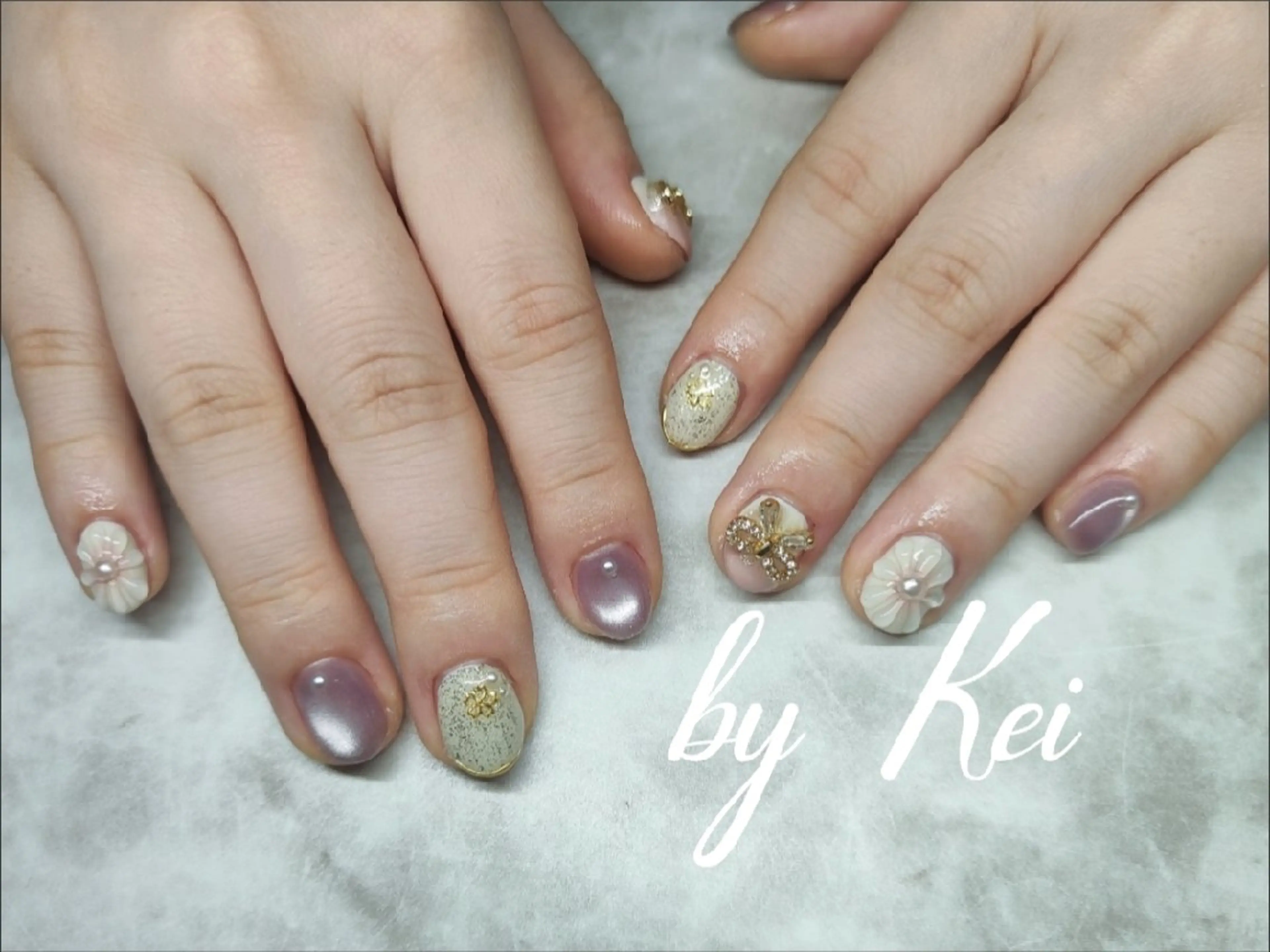 ネイル ハンドネイル 🎀 Kei 🎀のネイルデザイン