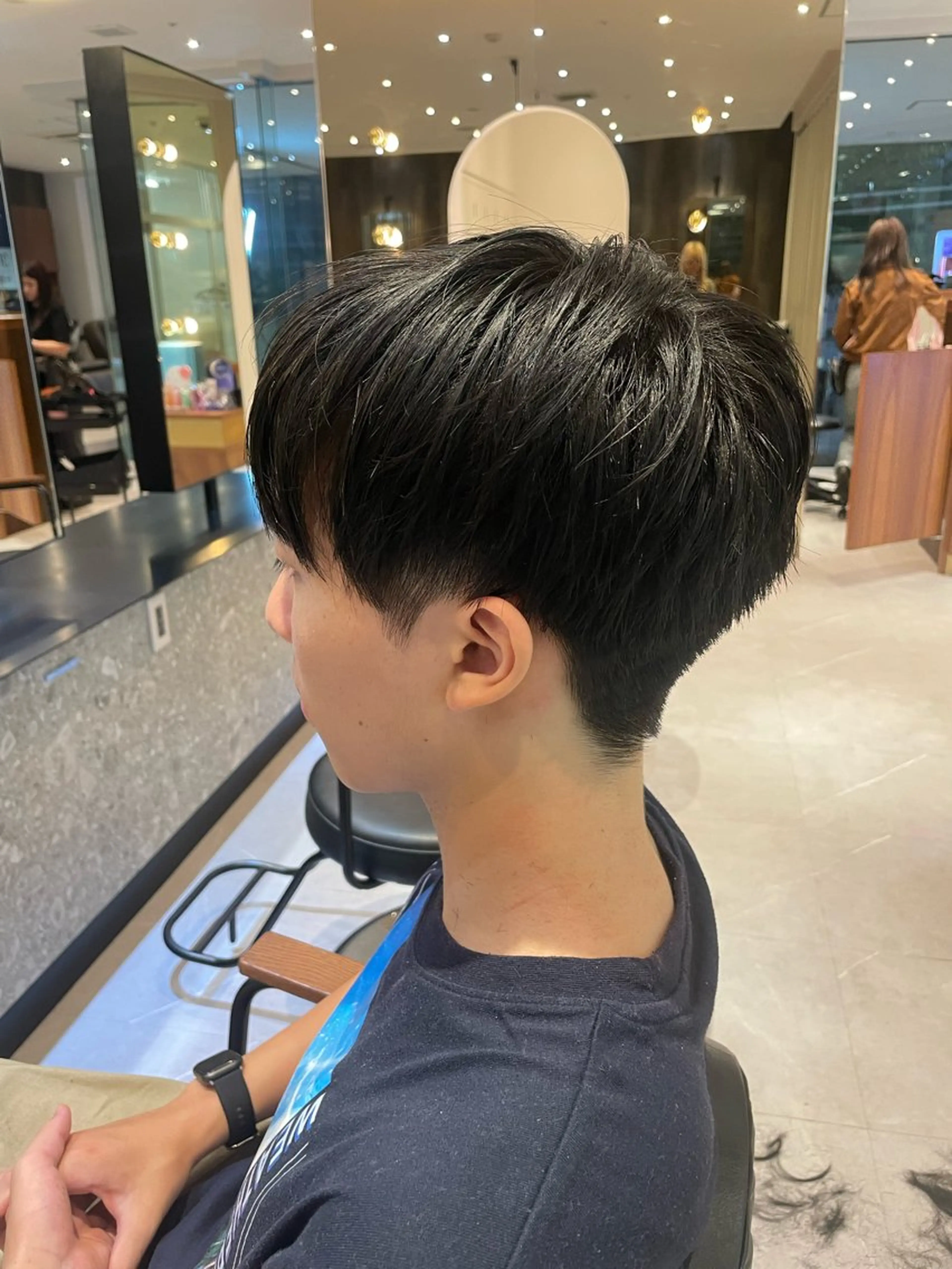 メンズ マッシュ 透明感カラー🫧/ 髪質お悩み改善/みゆのヘアスタイル