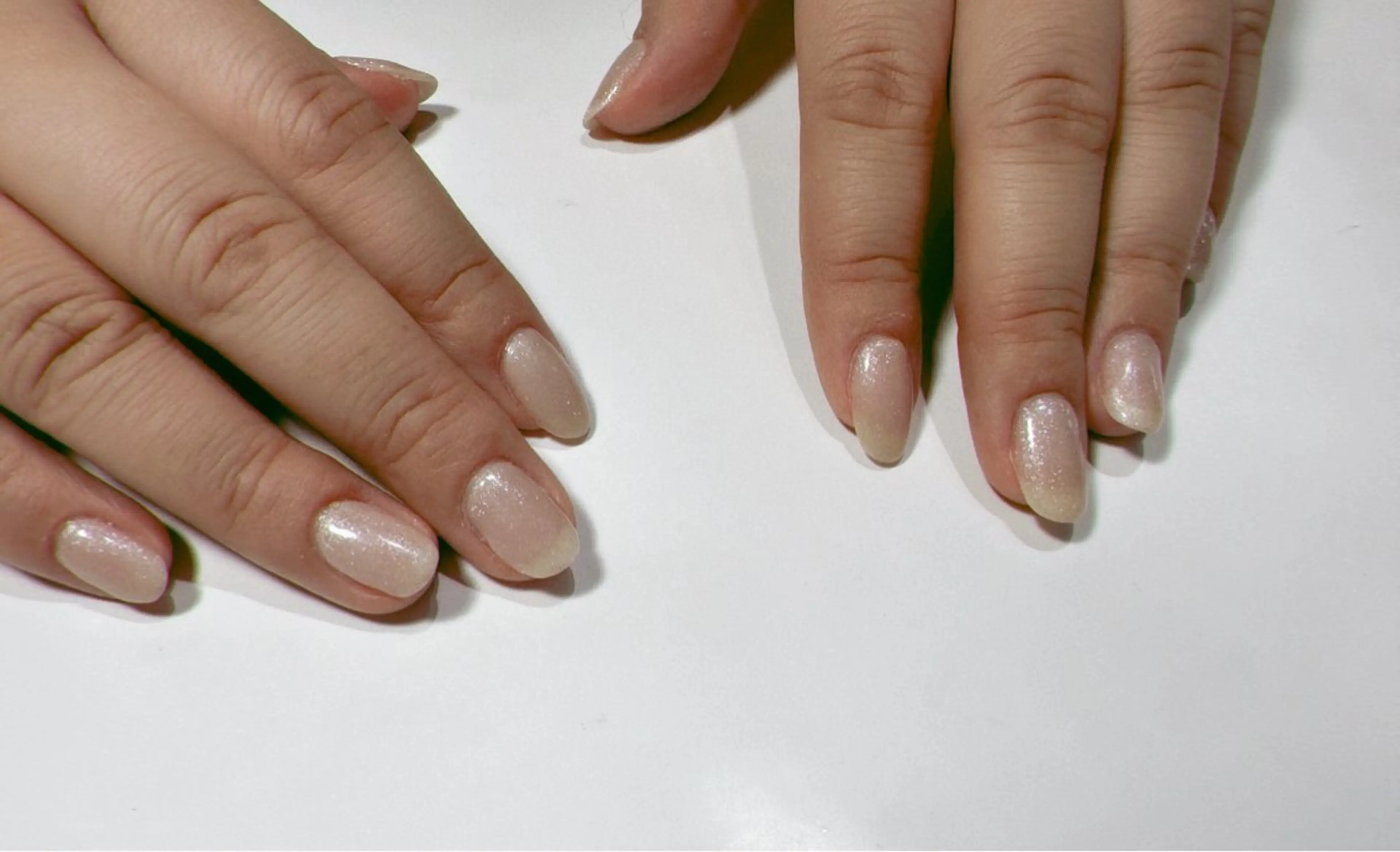 ネイル クリアネイル ワンカラーネイル ホワイト hiromi. ＊モデル募集＊のネイルデザイン